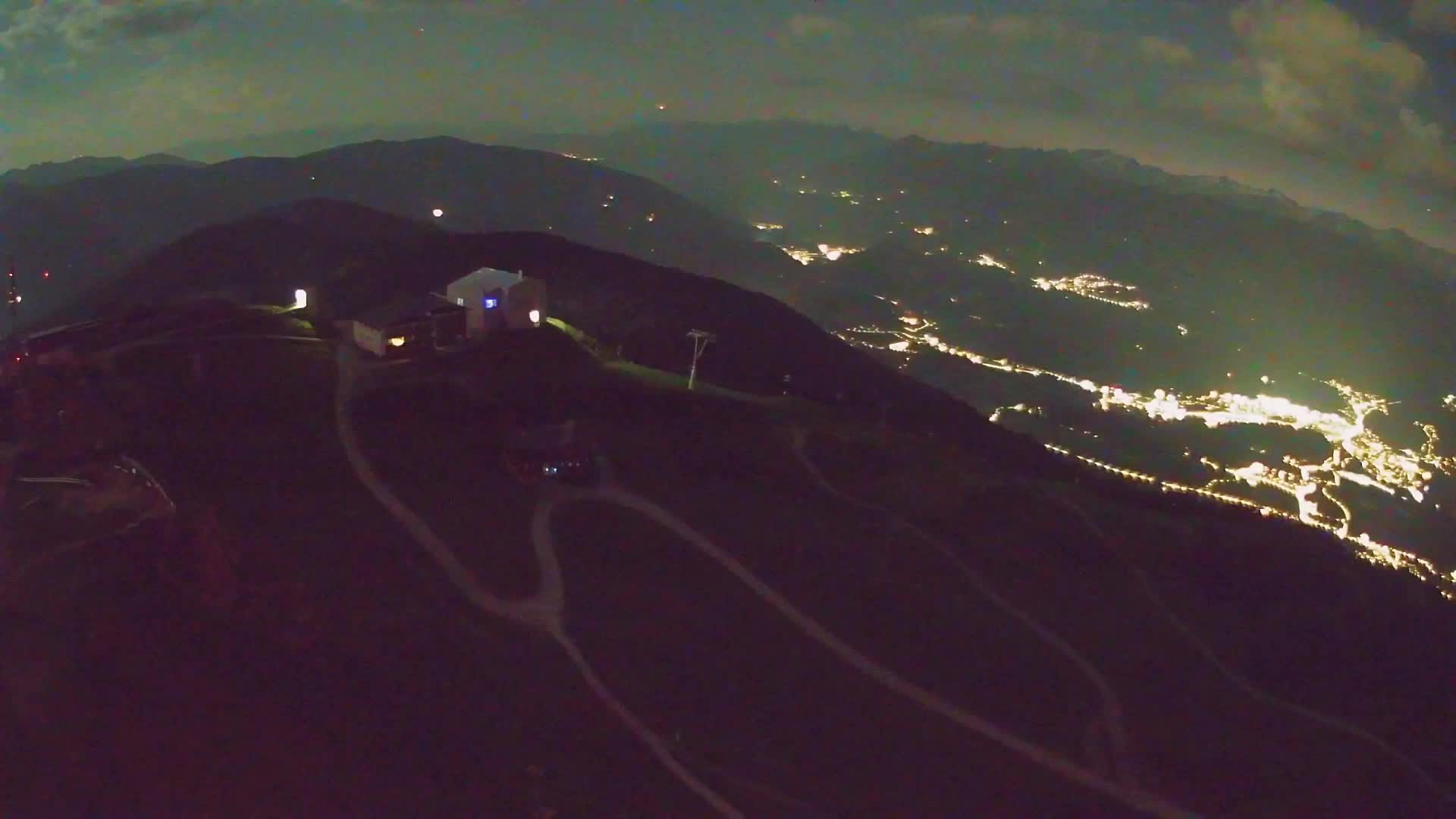 Skigebiet Kronplatz Gipfel | Blick auf Bruneck