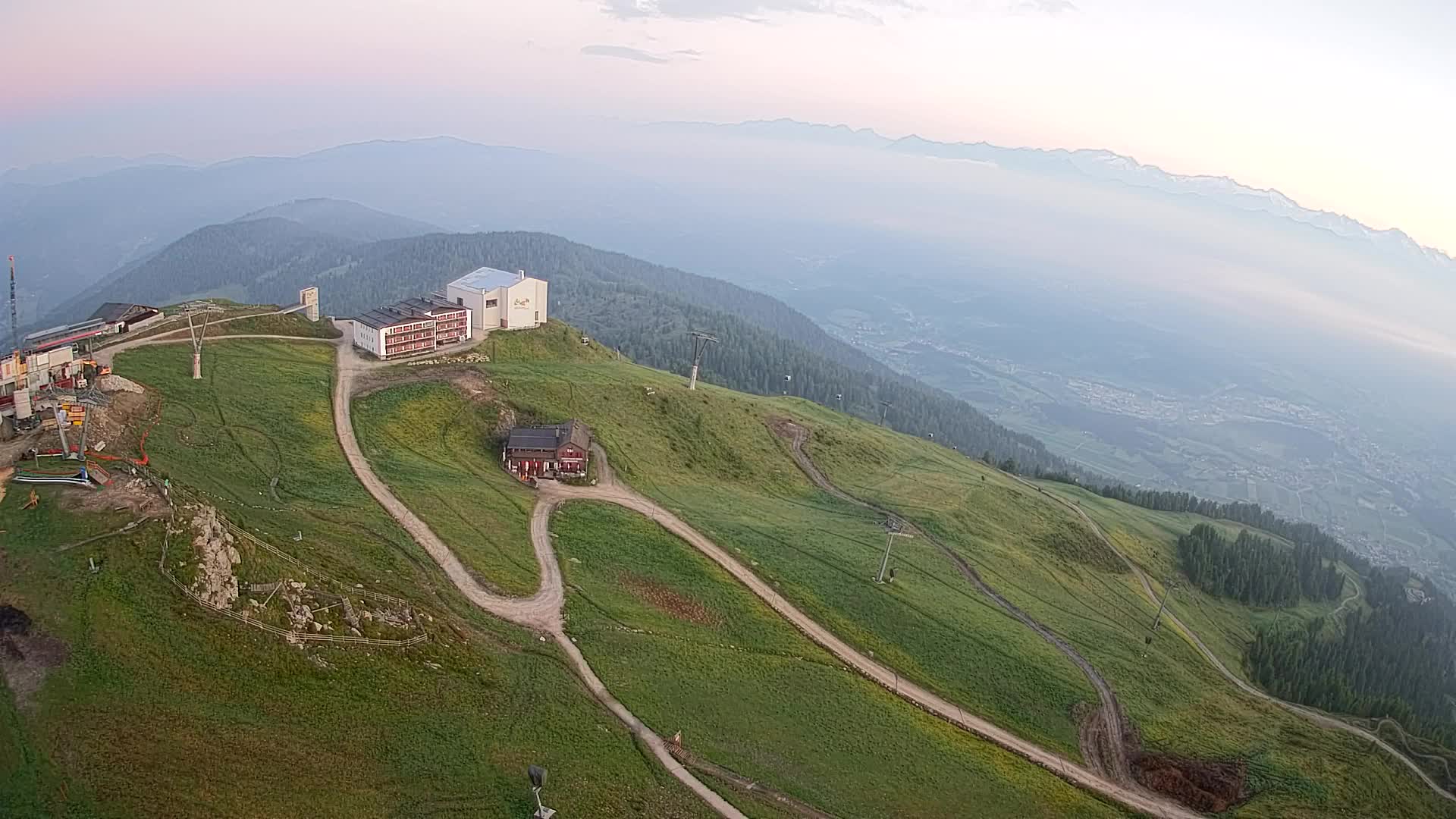 Smučišče Kronplatz – vrh | pogled na Bruneck
