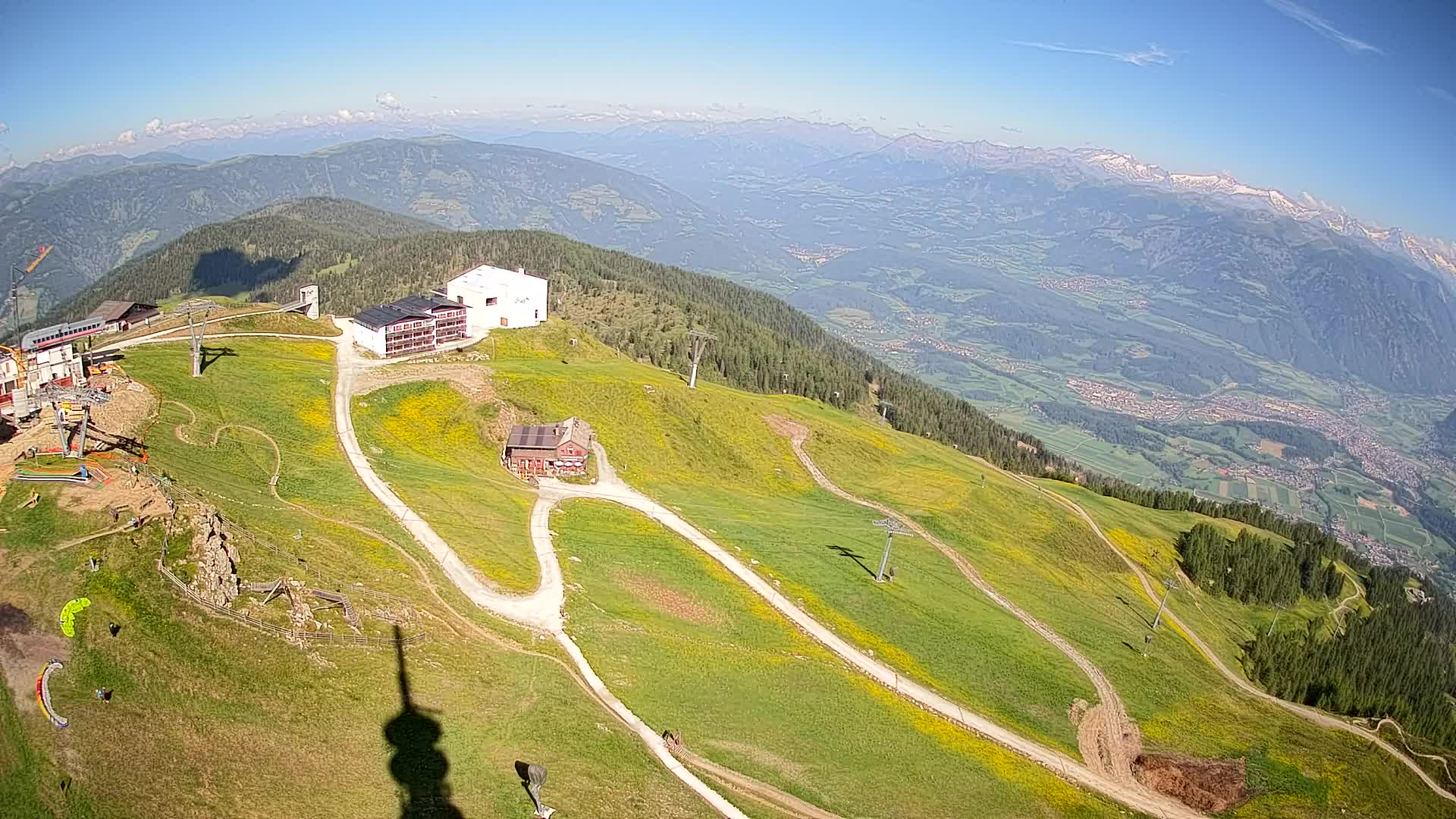 Smučišče Kronplatz – vrh | pogled na Bruneck