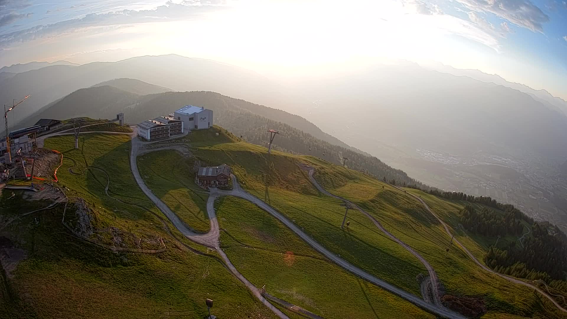Smučišče Kronplatz – vrh | pogled na Bruneck
