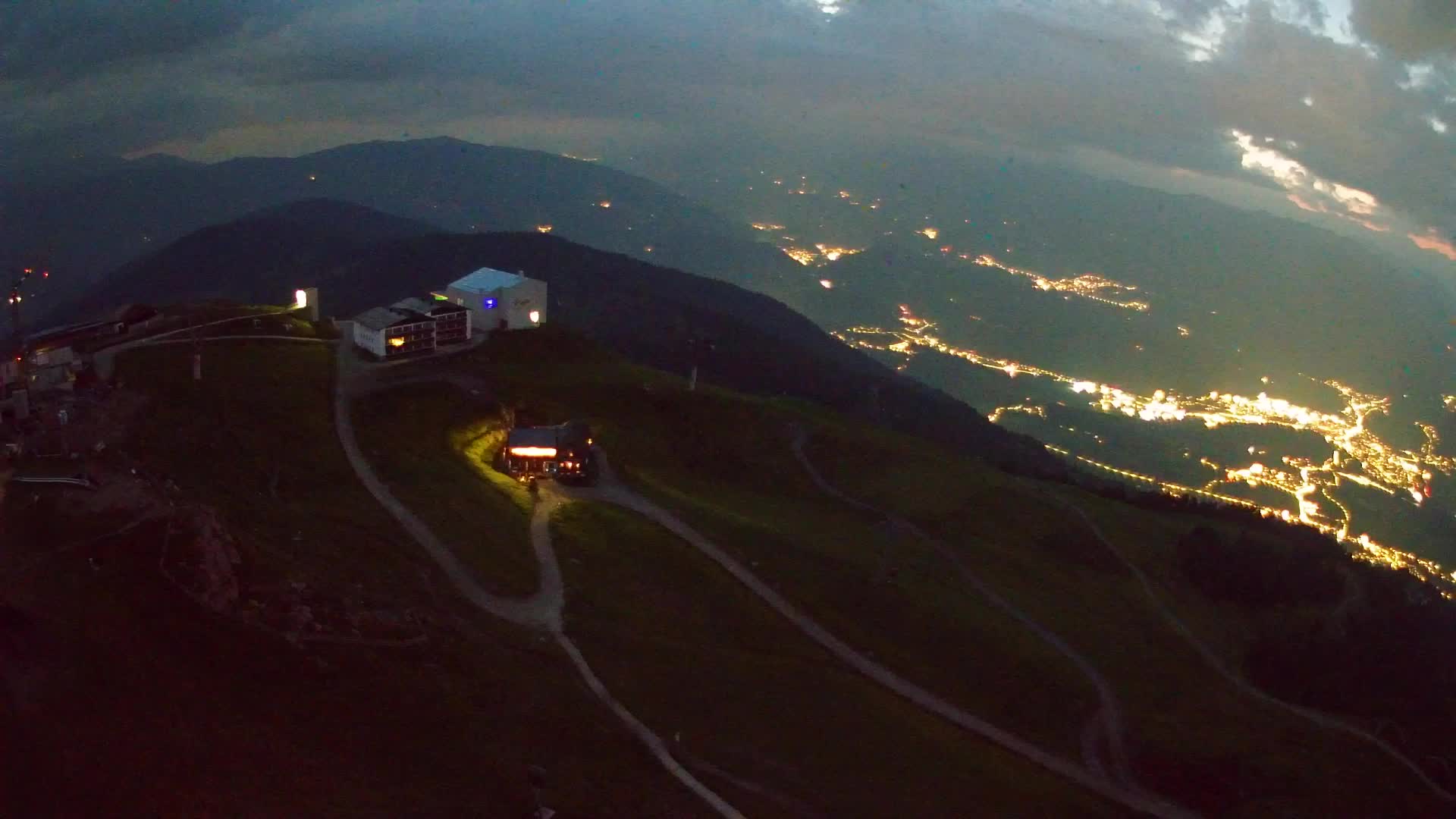 Kronplatz peak Ski resort | view to Bruneck