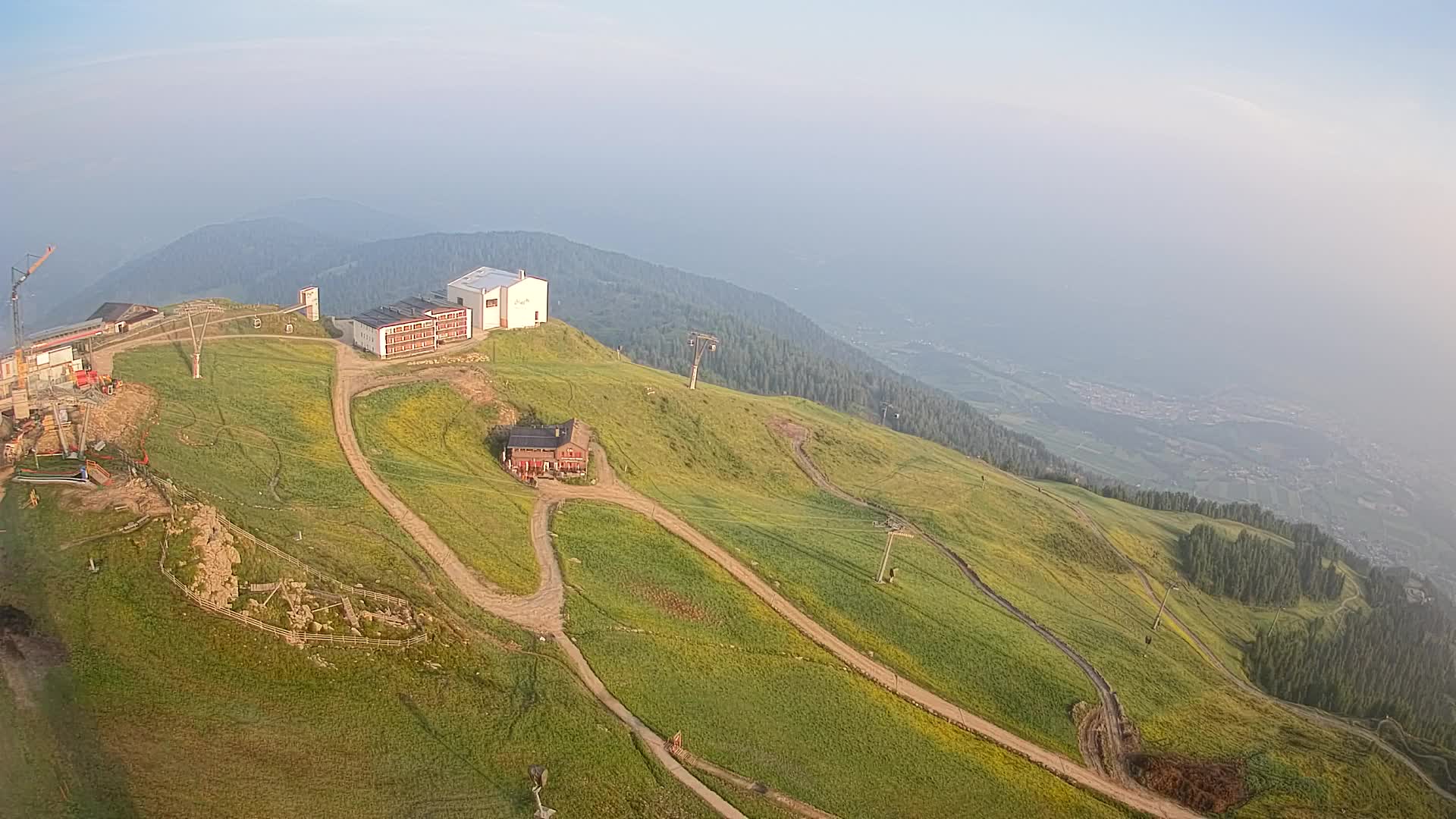 Smučišče Kronplatz – vrh | pogled na Bruneck