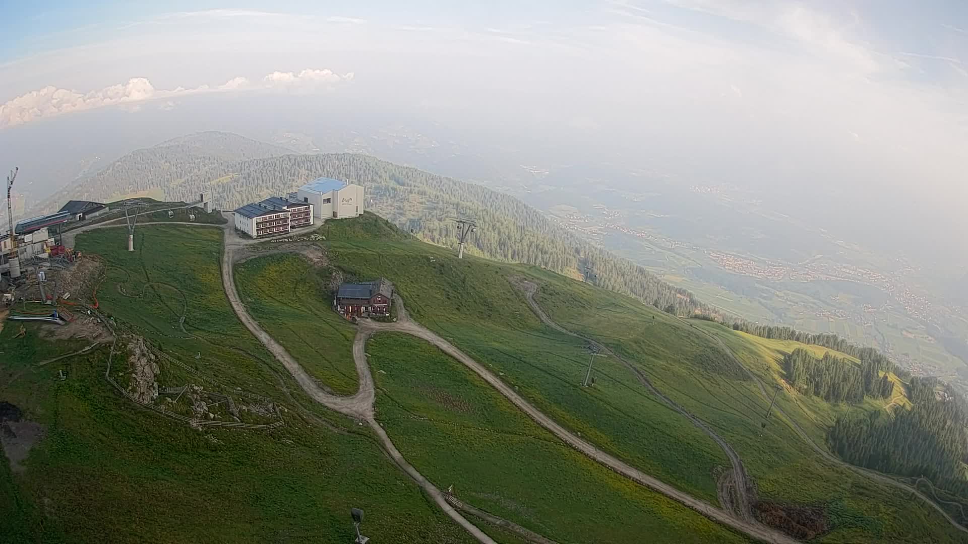 Smučišče Kronplatz – vrh | pogled na Bruneck