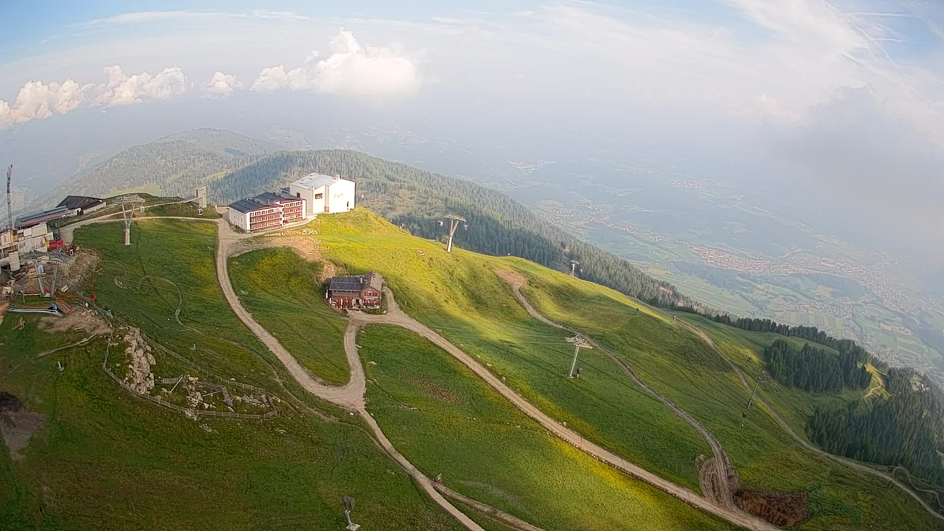 Smučišče Kronplatz – vrh | pogled na Bruneck