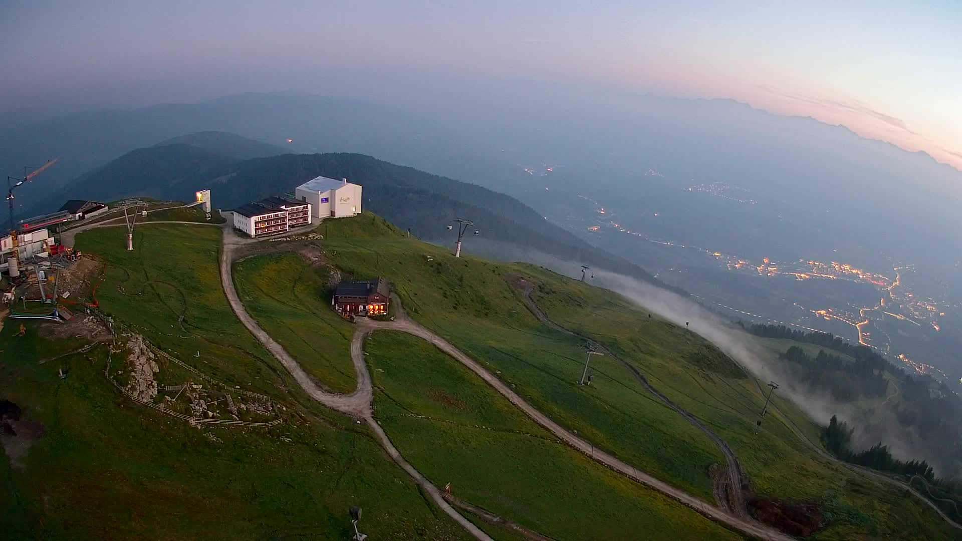 Smučišče Kronplatz – vrh | pogled na Bruneck