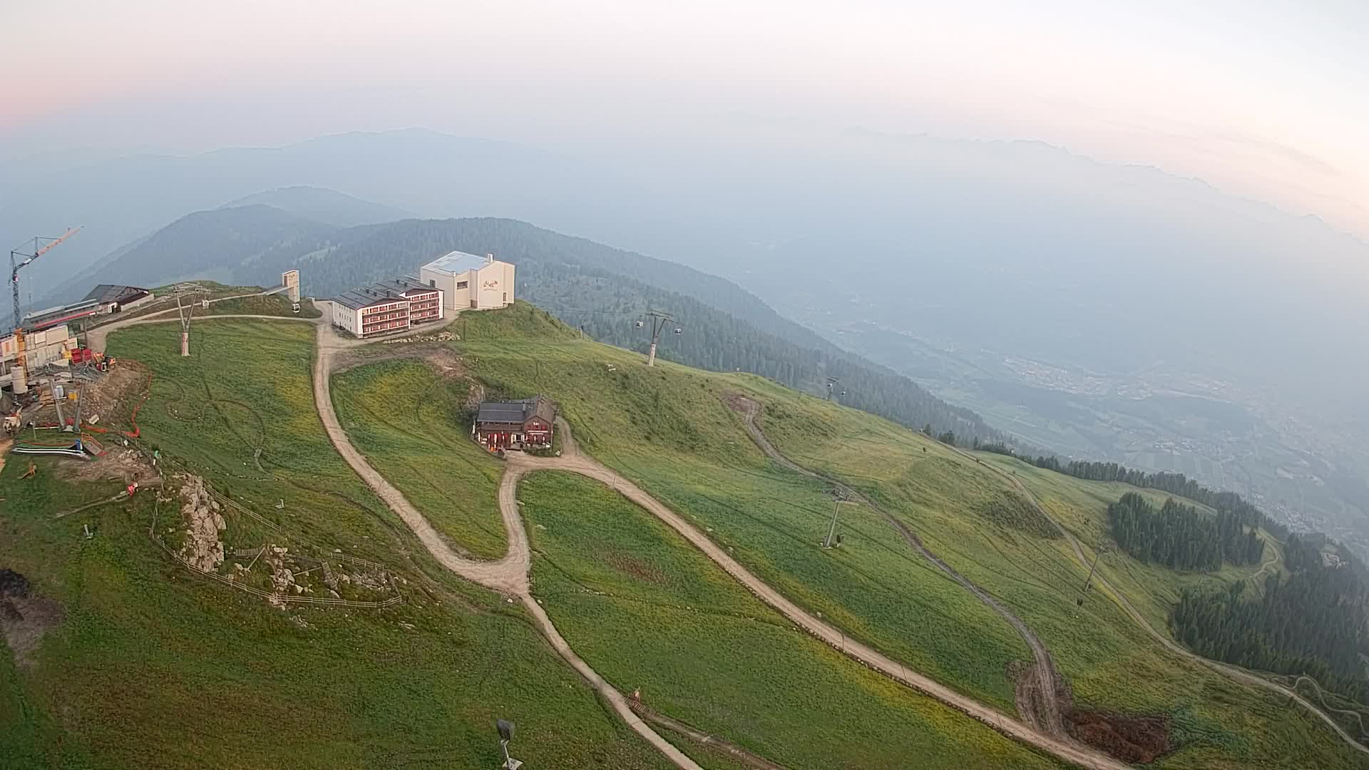 Smučišče Kronplatz – vrh | pogled na Bruneck