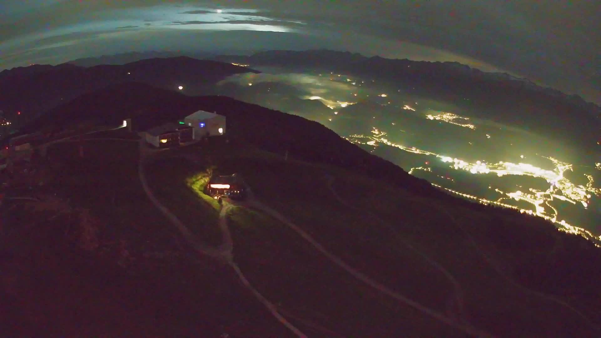 Kronplatz peak Ski resort | view to Bruneck