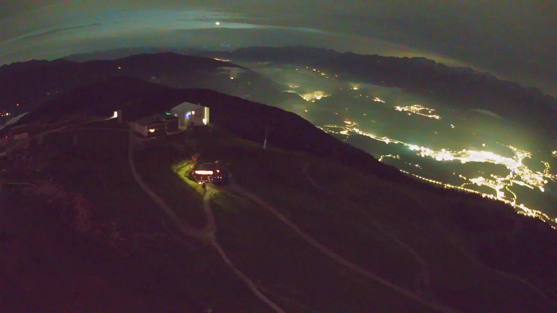 Kronplatz peak Ski resort | view to Bruneck