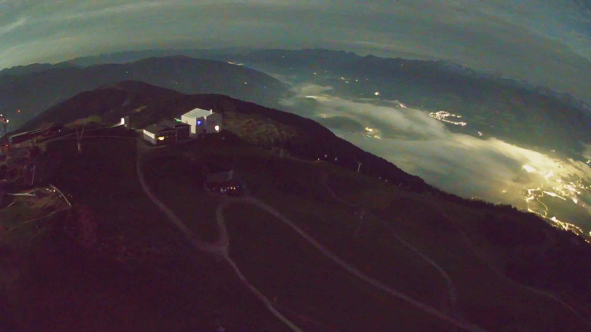 Kronplatz peak Ski resort | view to Bruneck