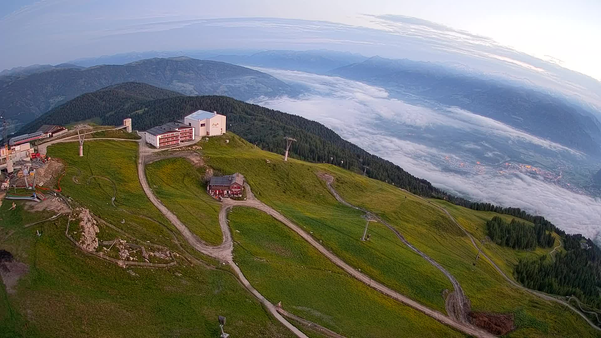 Skijalište Kronplatz – vrh | pogled na Bruneck