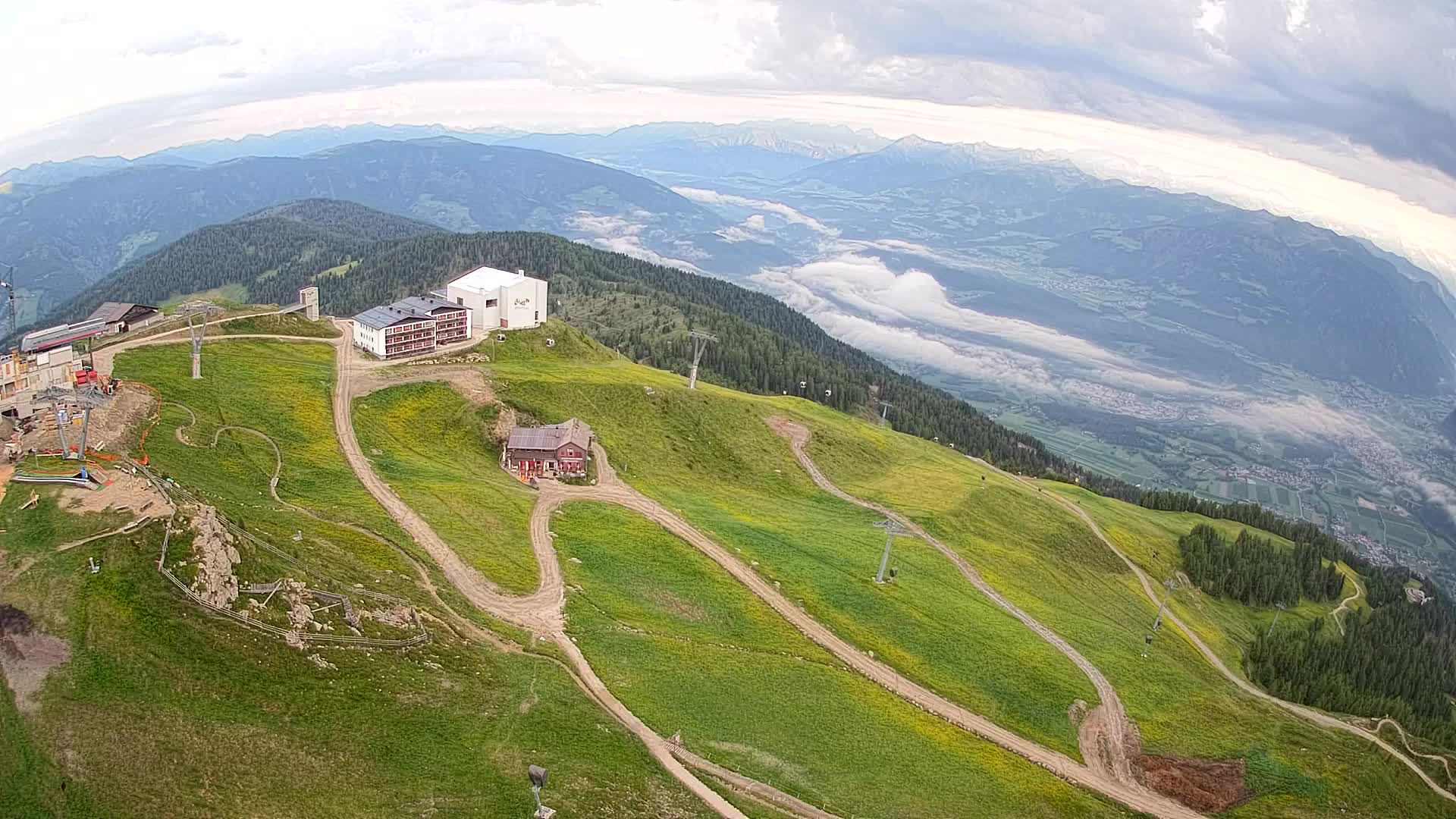 Skijalište Kronplatz – vrh | pogled na Bruneck
