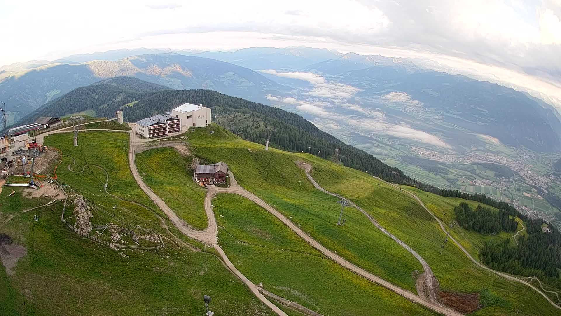 Skijalište Kronplatz – vrh | pogled na Bruneck