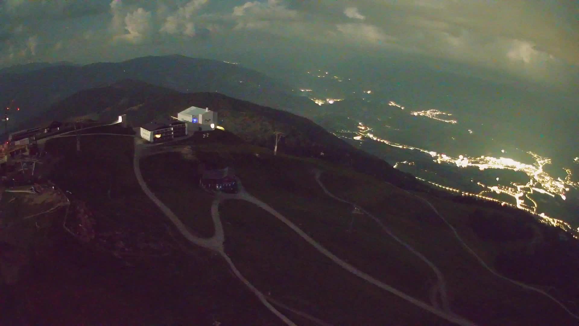 Kronplatz peak Ski resort | view to Bruneck