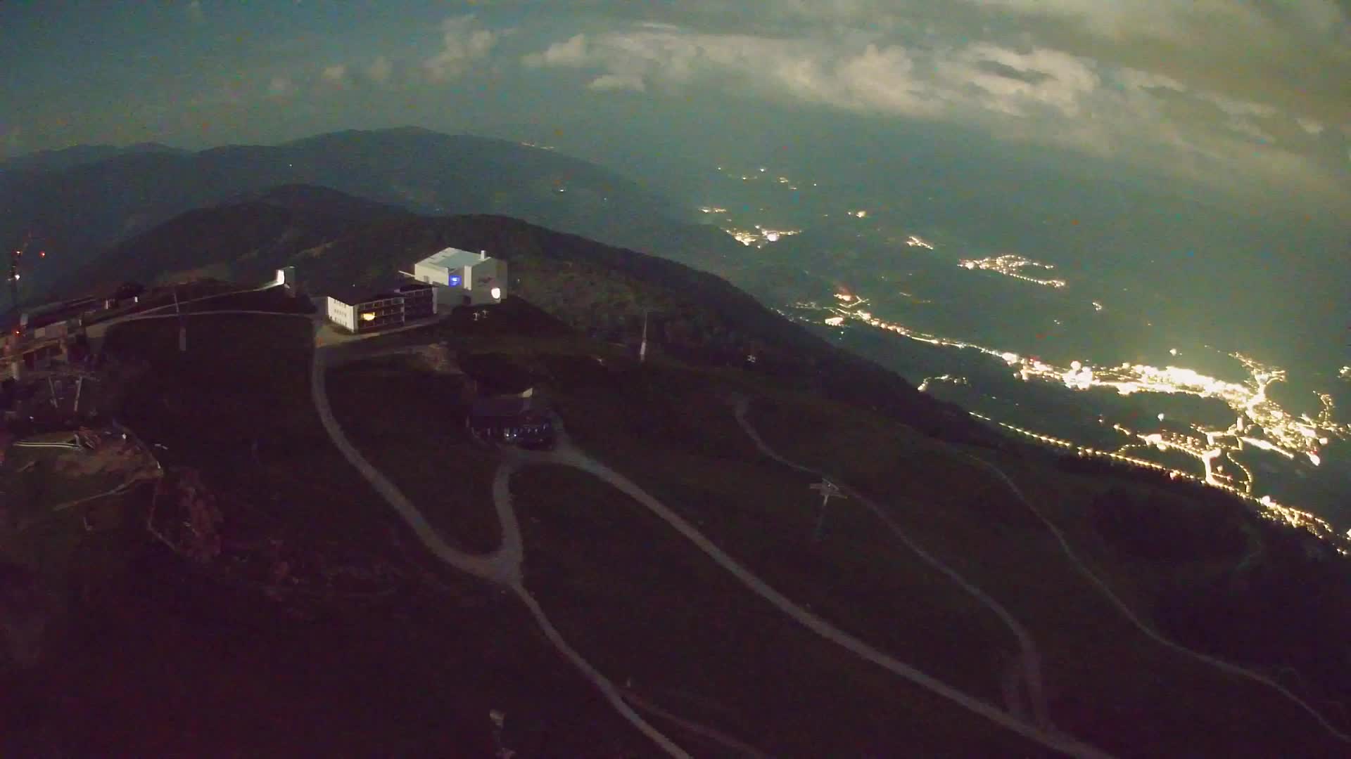 Kronplatz peak Ski resort | view to Bruneck