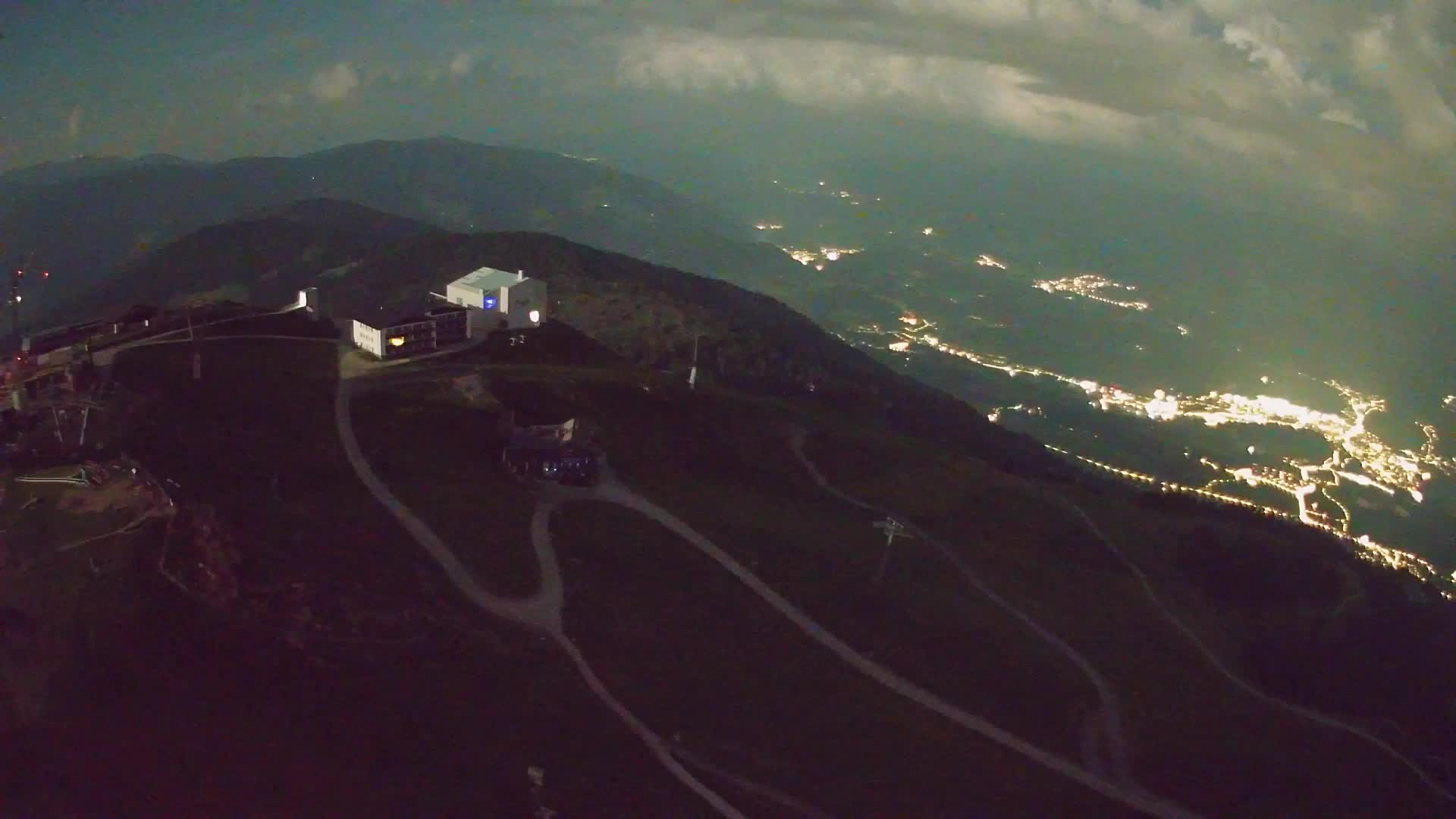 Kronplatz peak Ski resort | view to Bruneck