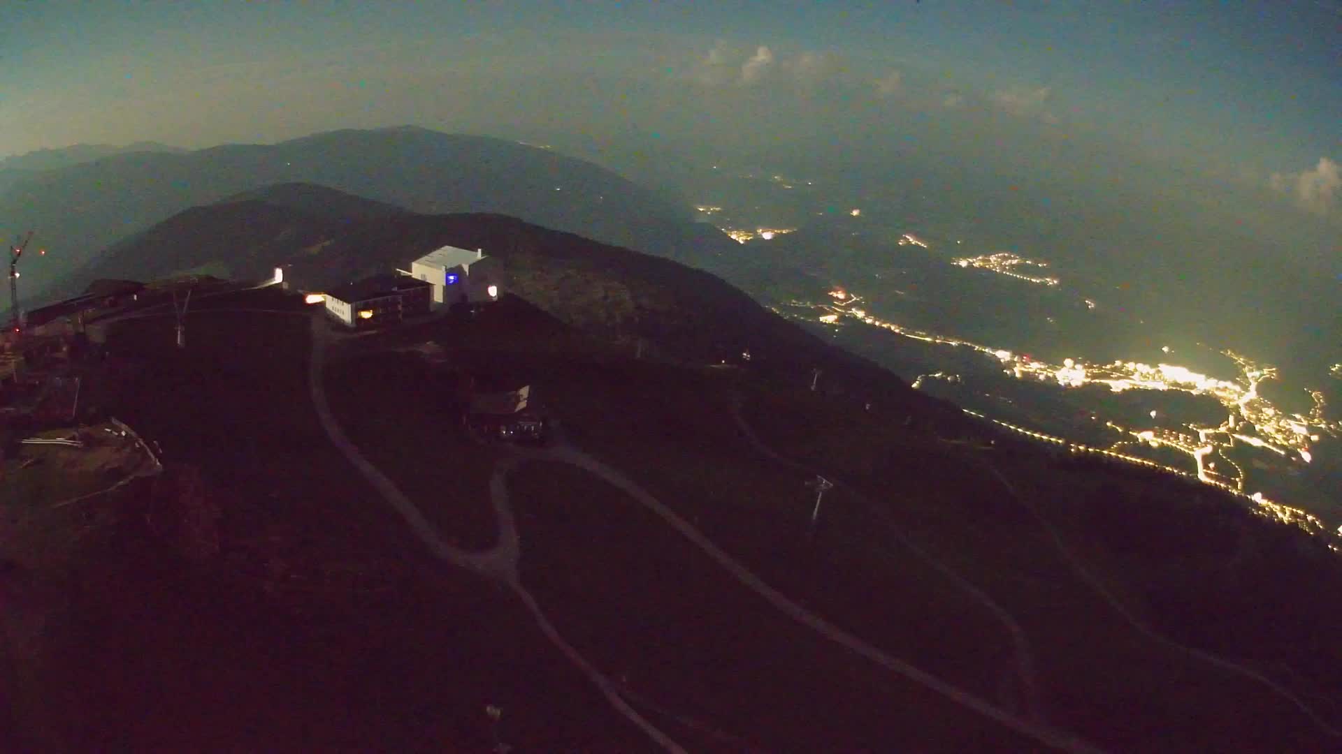 Kronplatz peak Ski resort | view to Bruneck