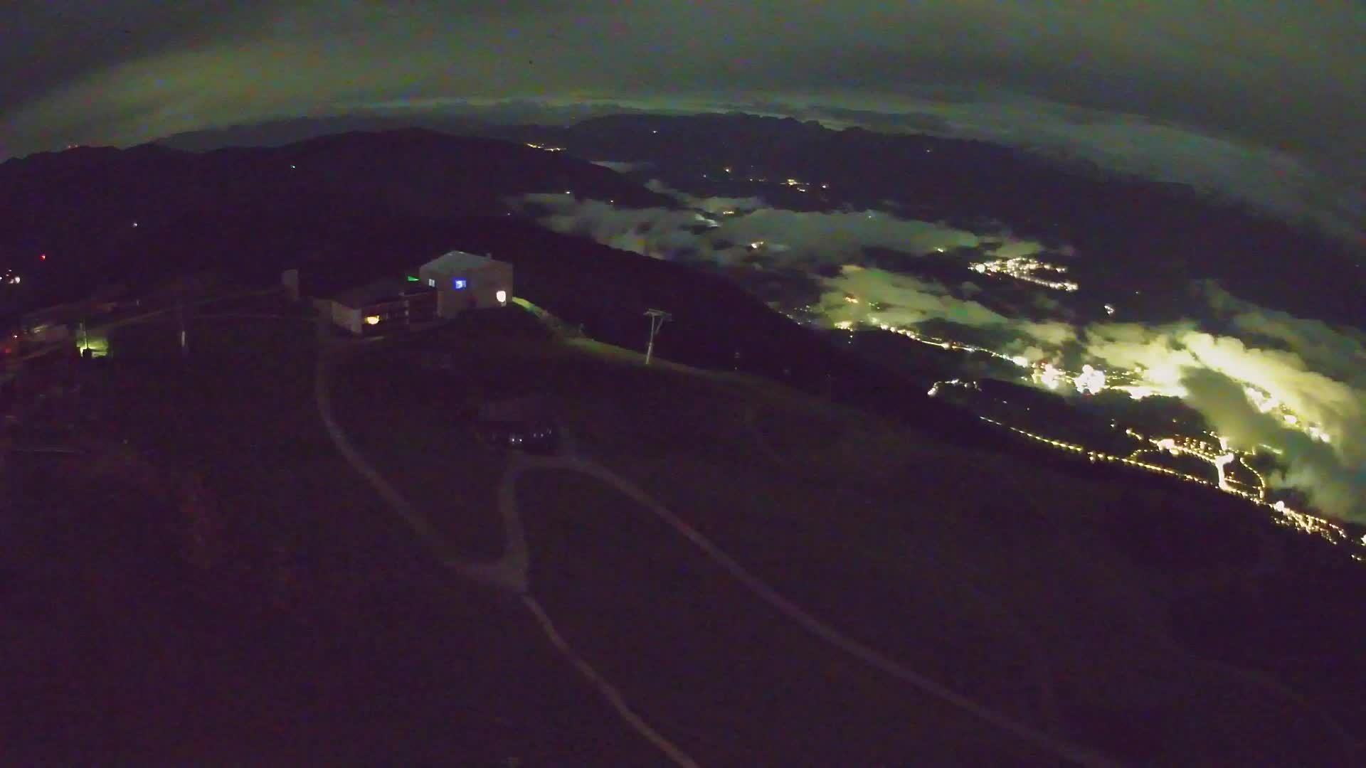 Kronplatz peak Ski resort | view to Bruneck
