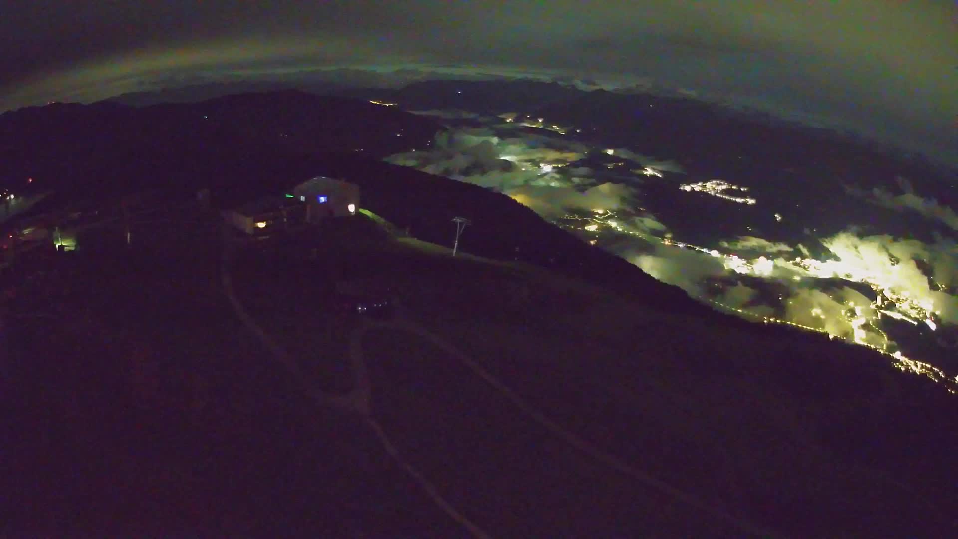 Kronplatz peak Ski resort | view to Bruneck