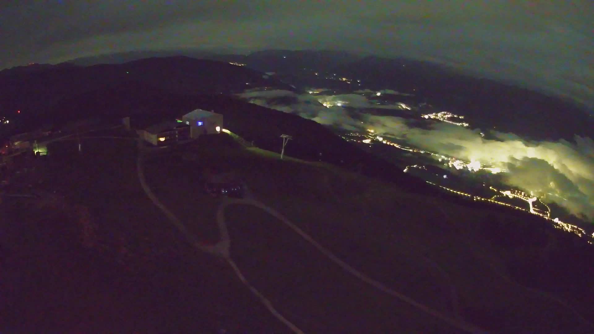 Kronplatz peak Ski resort | view to Bruneck