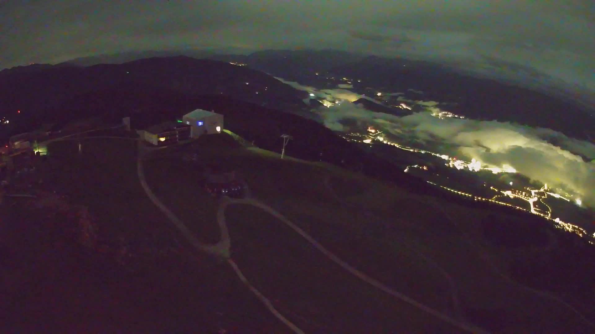Kronplatz peak Ski resort | view to Bruneck