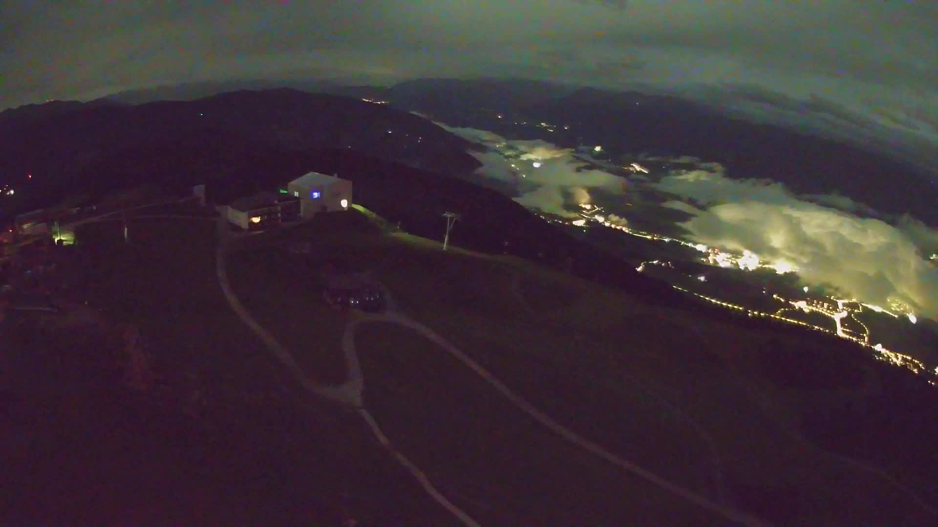 Kronplatz peak Ski resort | view to Bruneck