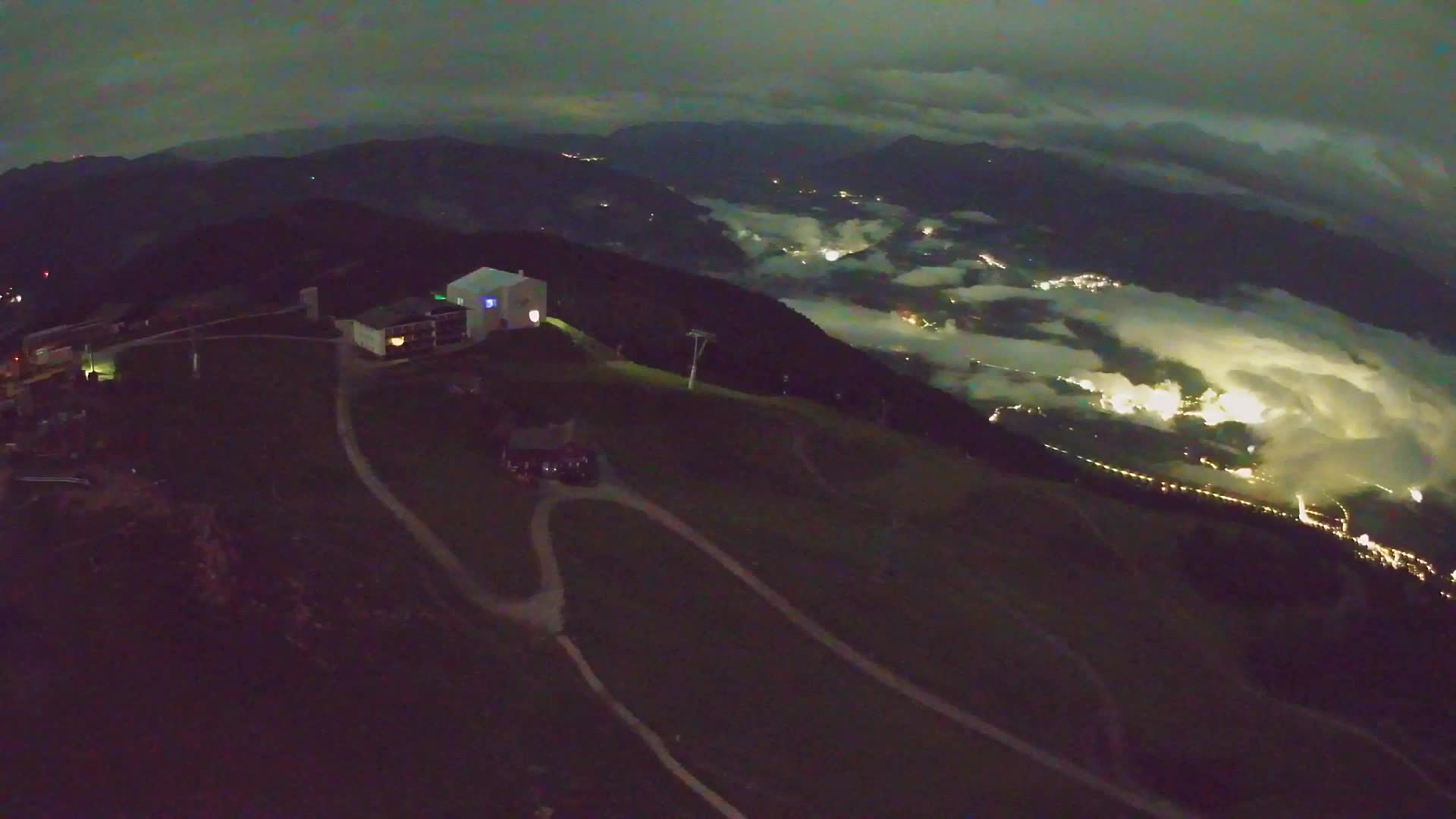 Kronplatz peak Ski resort | view to Bruneck