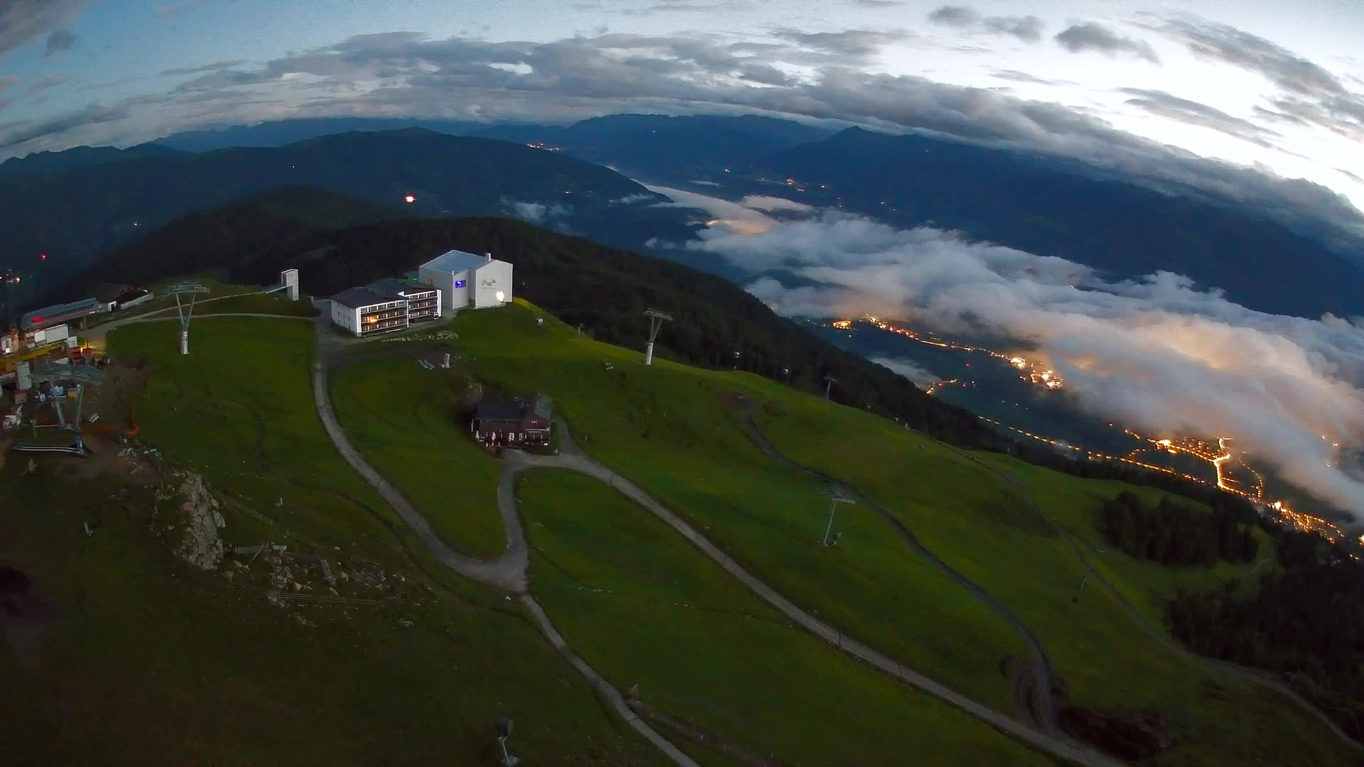Smučišče Kronplatz – vrh | pogled na Bruneck