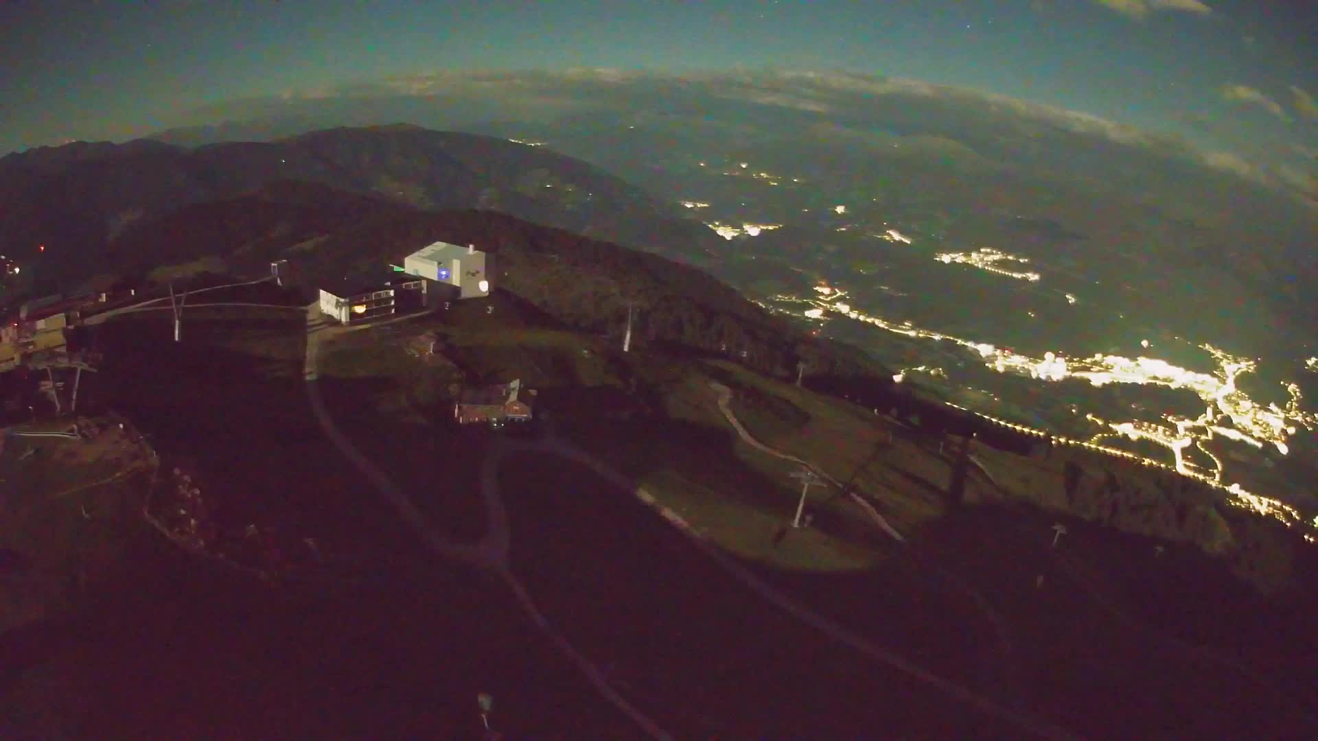 Skigebiet Kronplatz Gipfel | Blick auf Bruneck