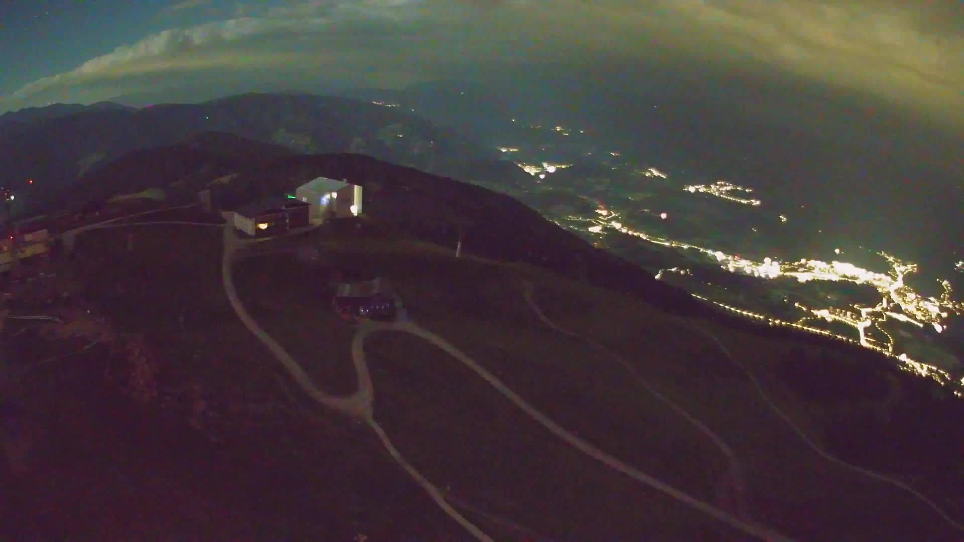 Kronplatz peak Ski resort | view to Bruneck