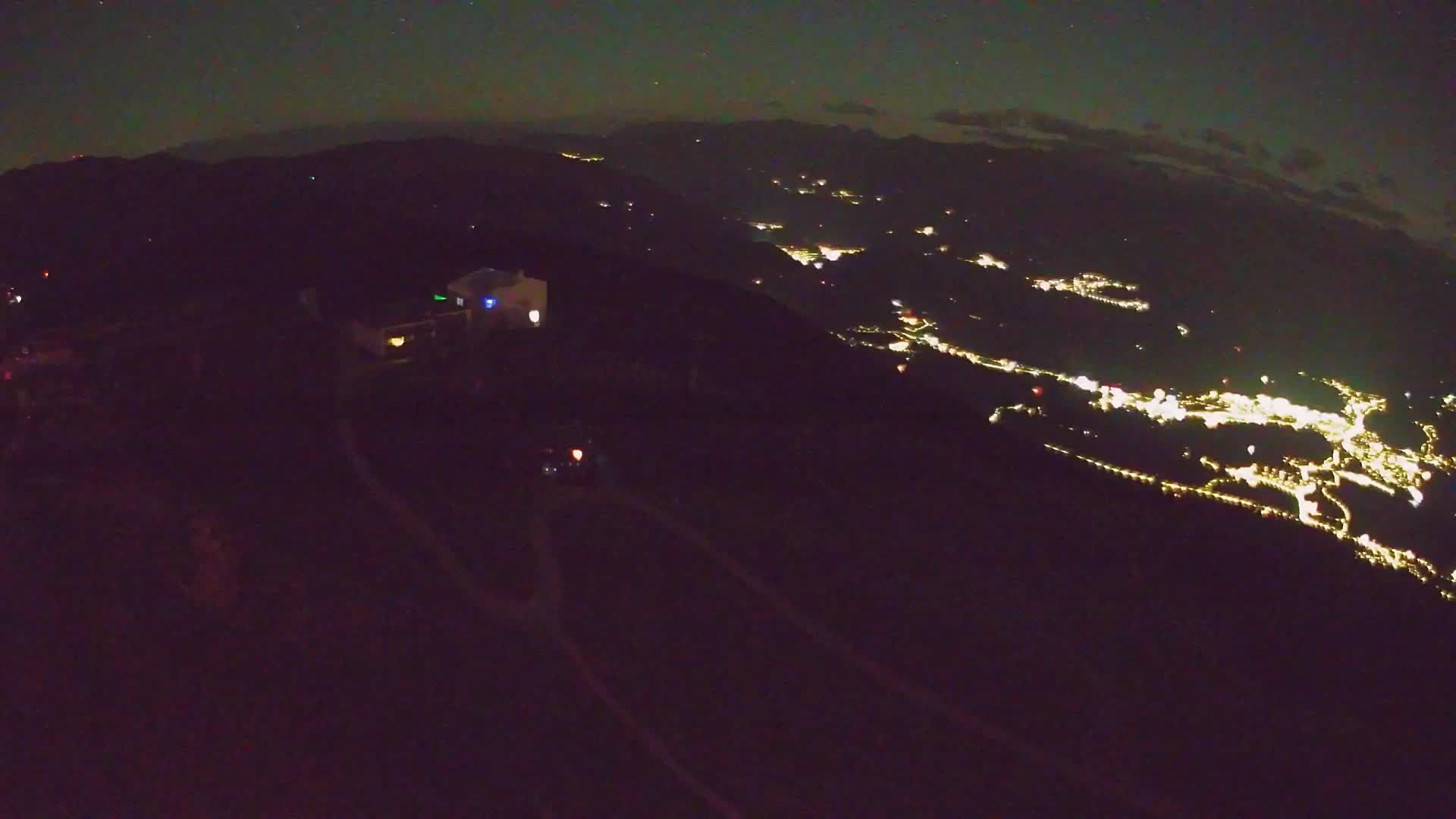Kronplatz peak Ski resort | view to Bruneck