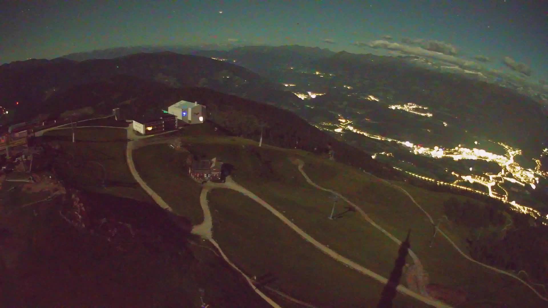 Kronplatz peak Ski resort | view to Bruneck