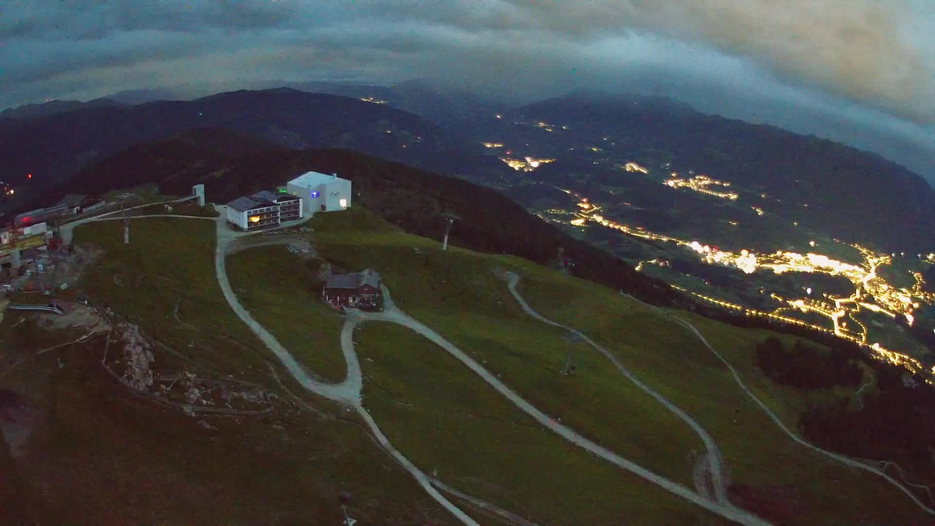 Kronplatz peak Ski resort | view to Bruneck