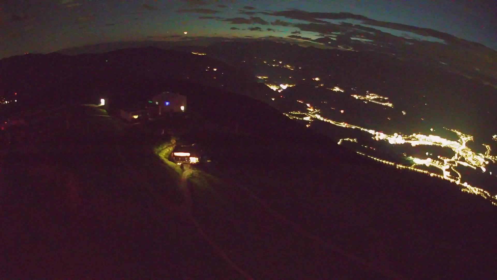 Kronplatz peak Ski resort | view to Bruneck