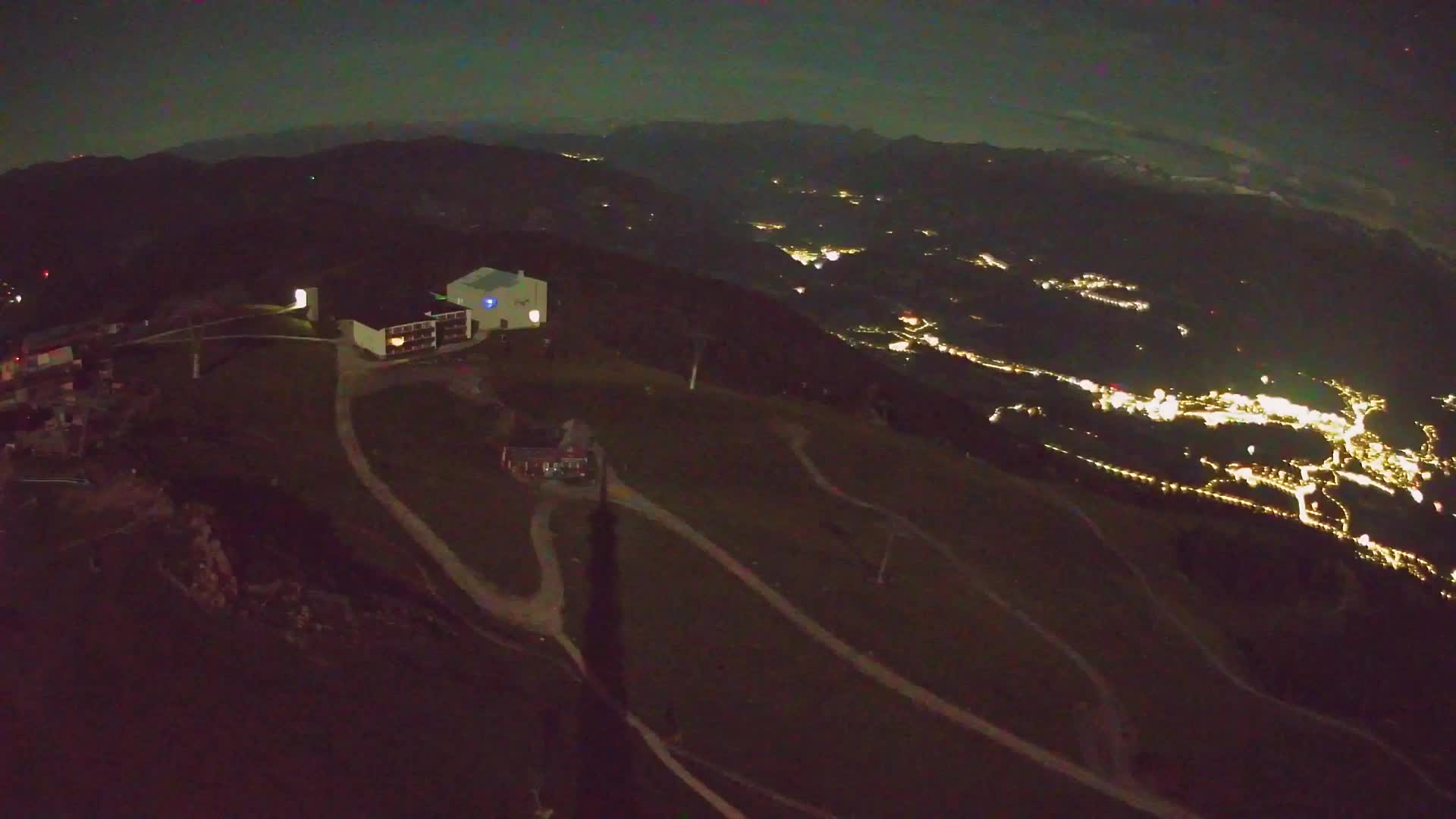 Kronplatz peak Ski resort | view to Bruneck