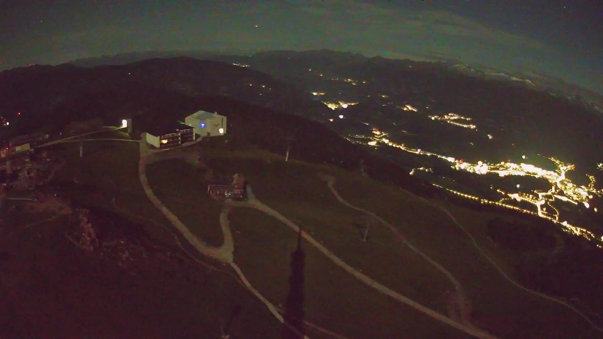 Kronplatz peak Ski resort | view to Bruneck