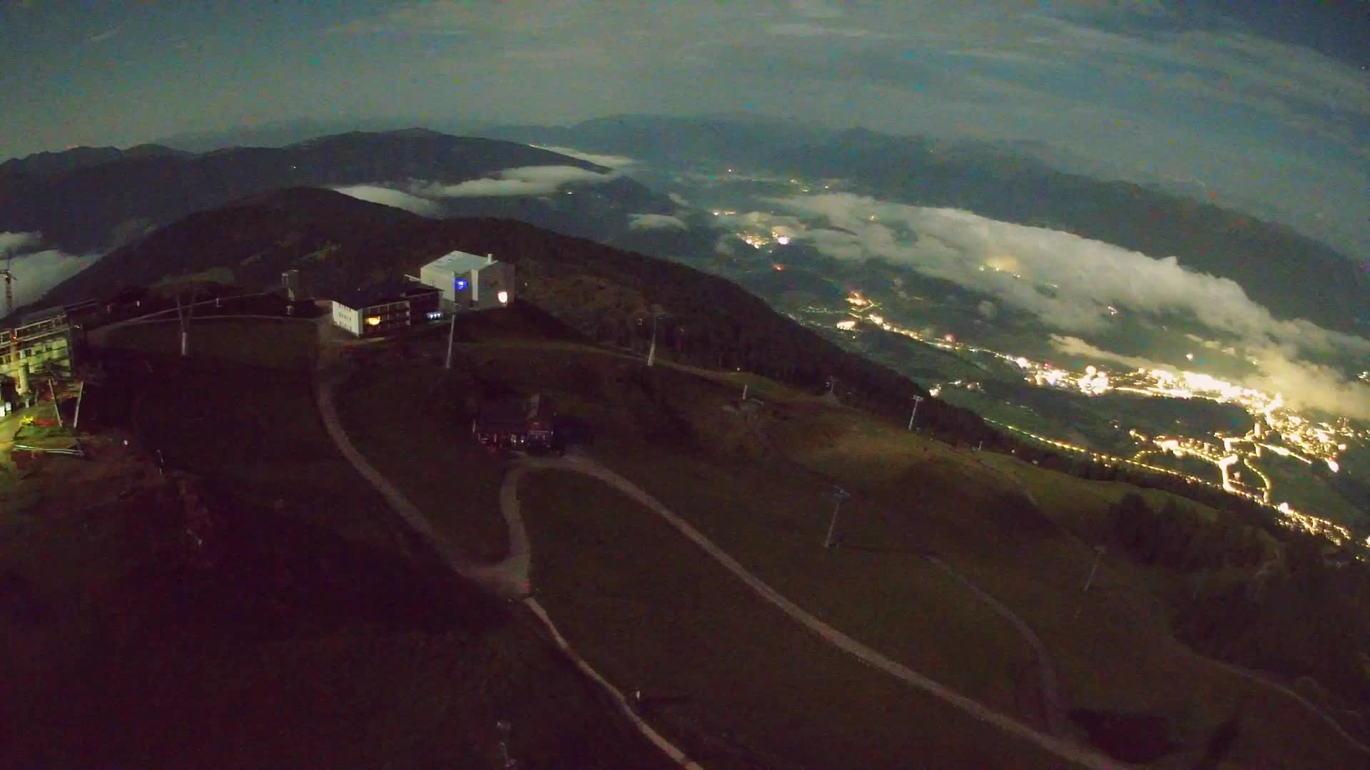 Smučišče Kronplatz – vrh | pogled na Bruneck