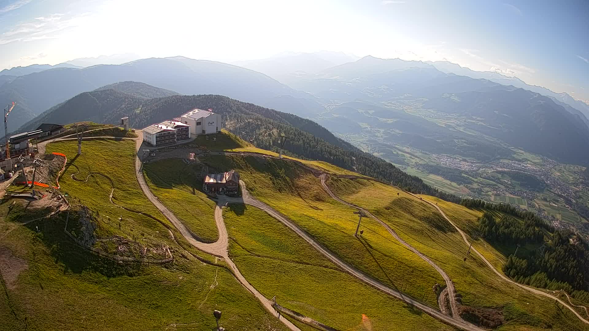 Smučišče Kronplatz – vrh | pogled na Bruneck