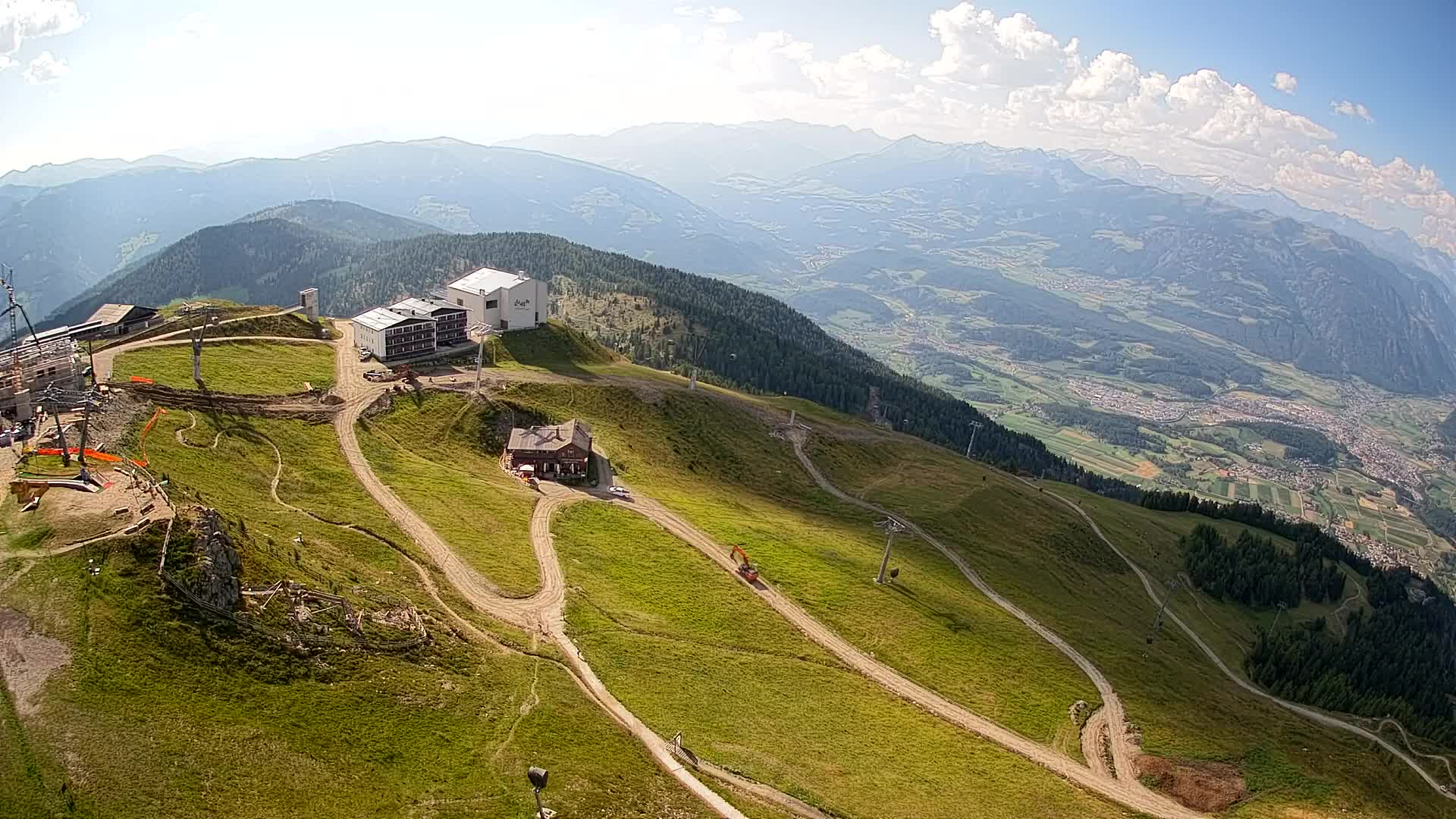 Smučišče Kronplatz – vrh | pogled na Bruneck