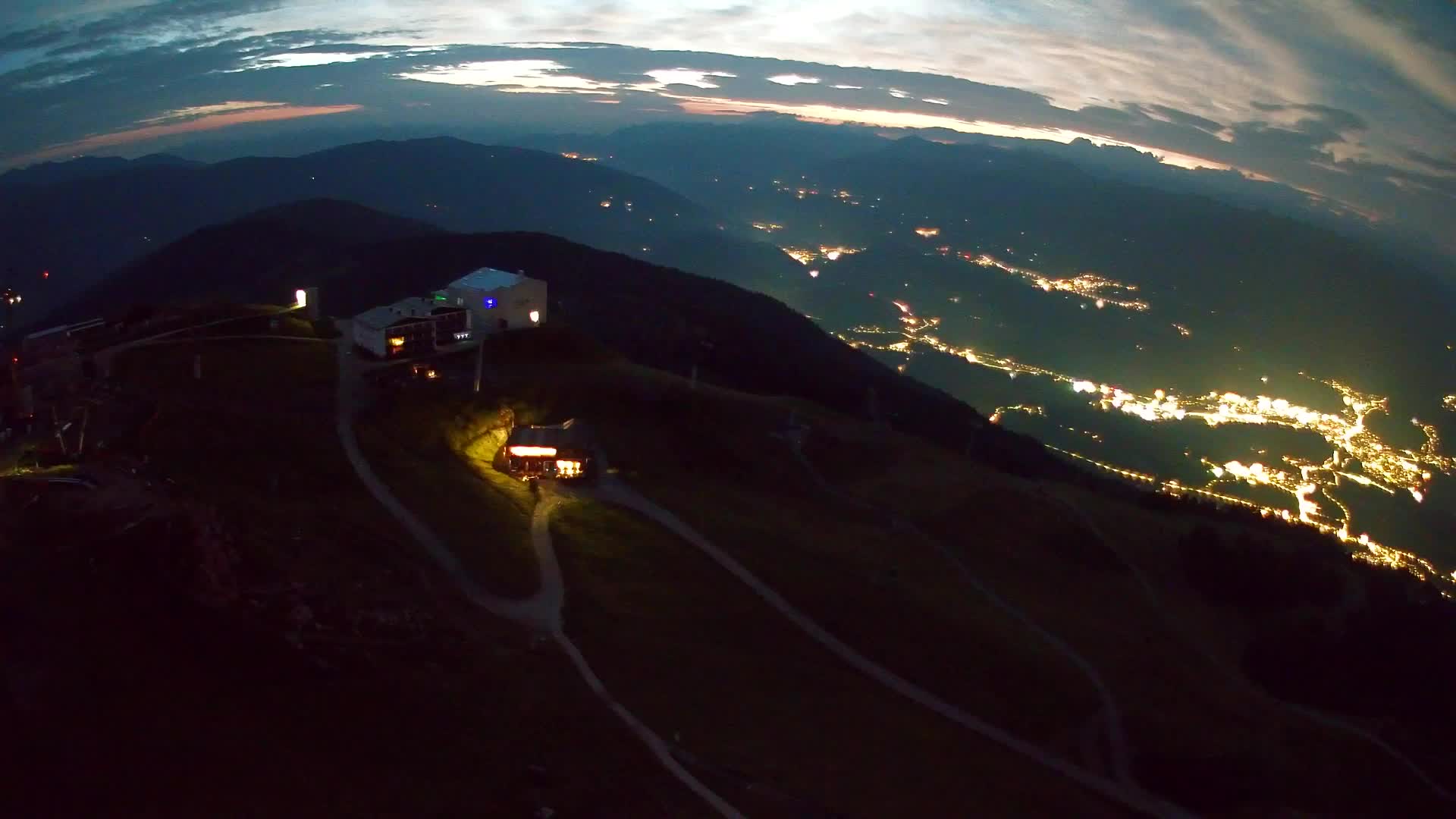 Kronplatz peak Ski resort | view to Bruneck