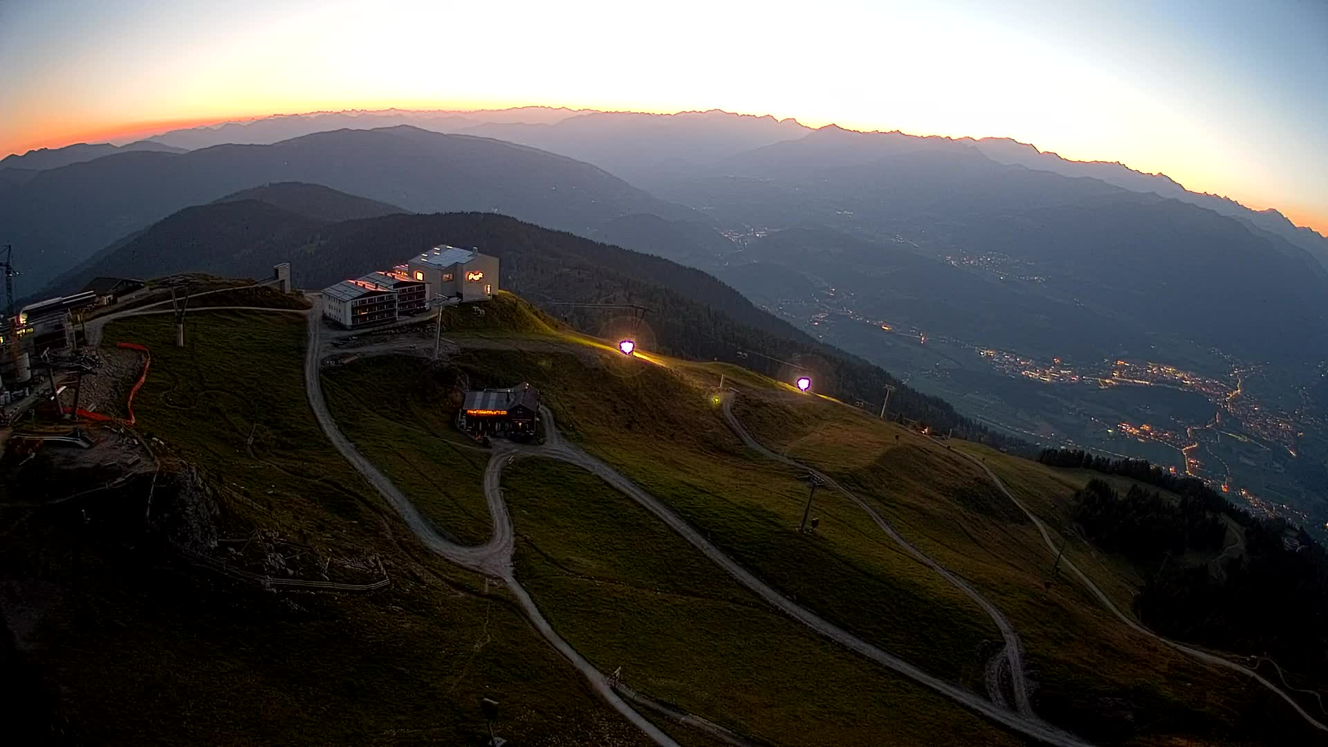 Stazione sciistica di Plan de Corones | vista su Brunico