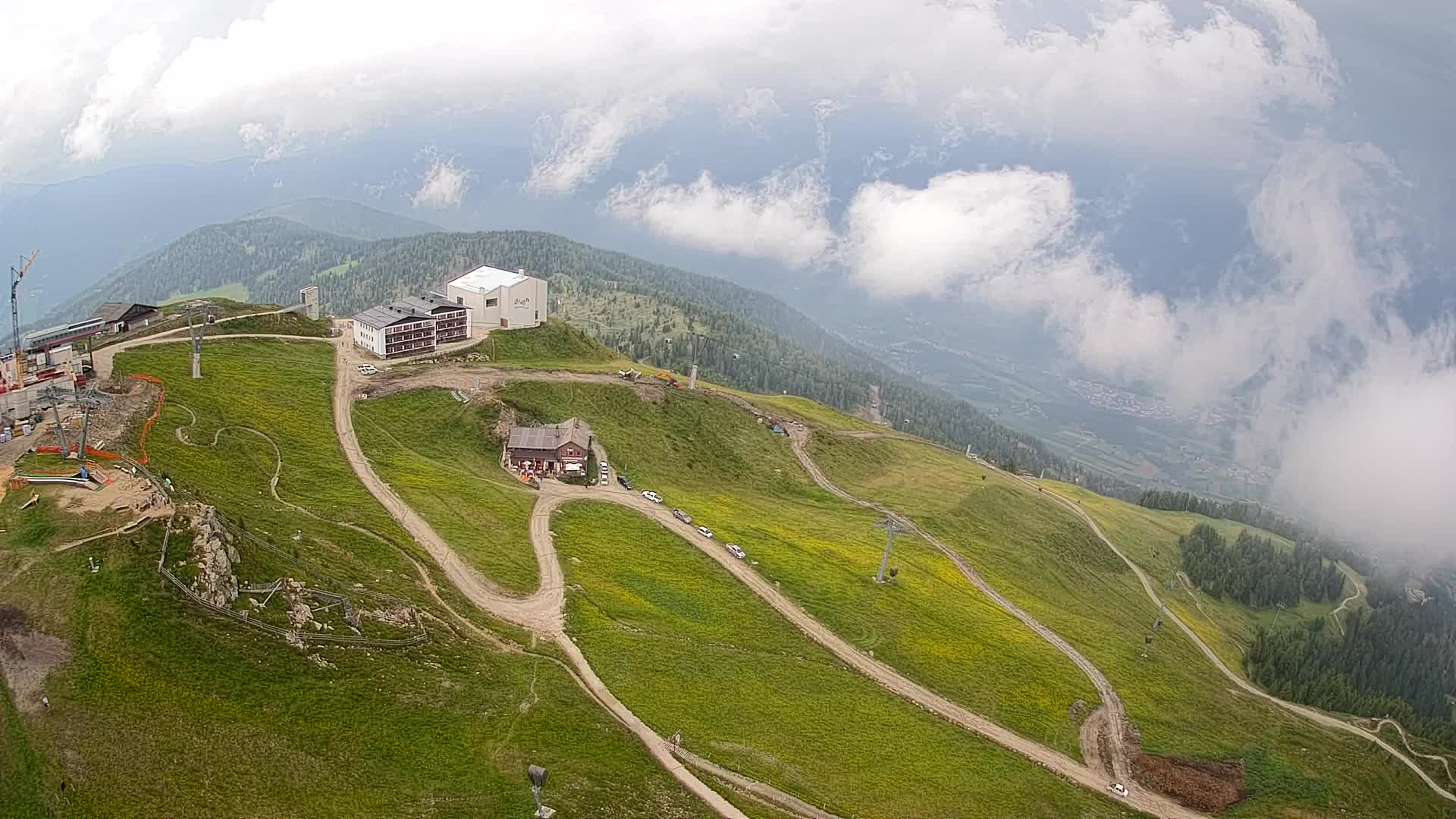 Skijalište Kronplatz – vrh | pogled na Bruneck