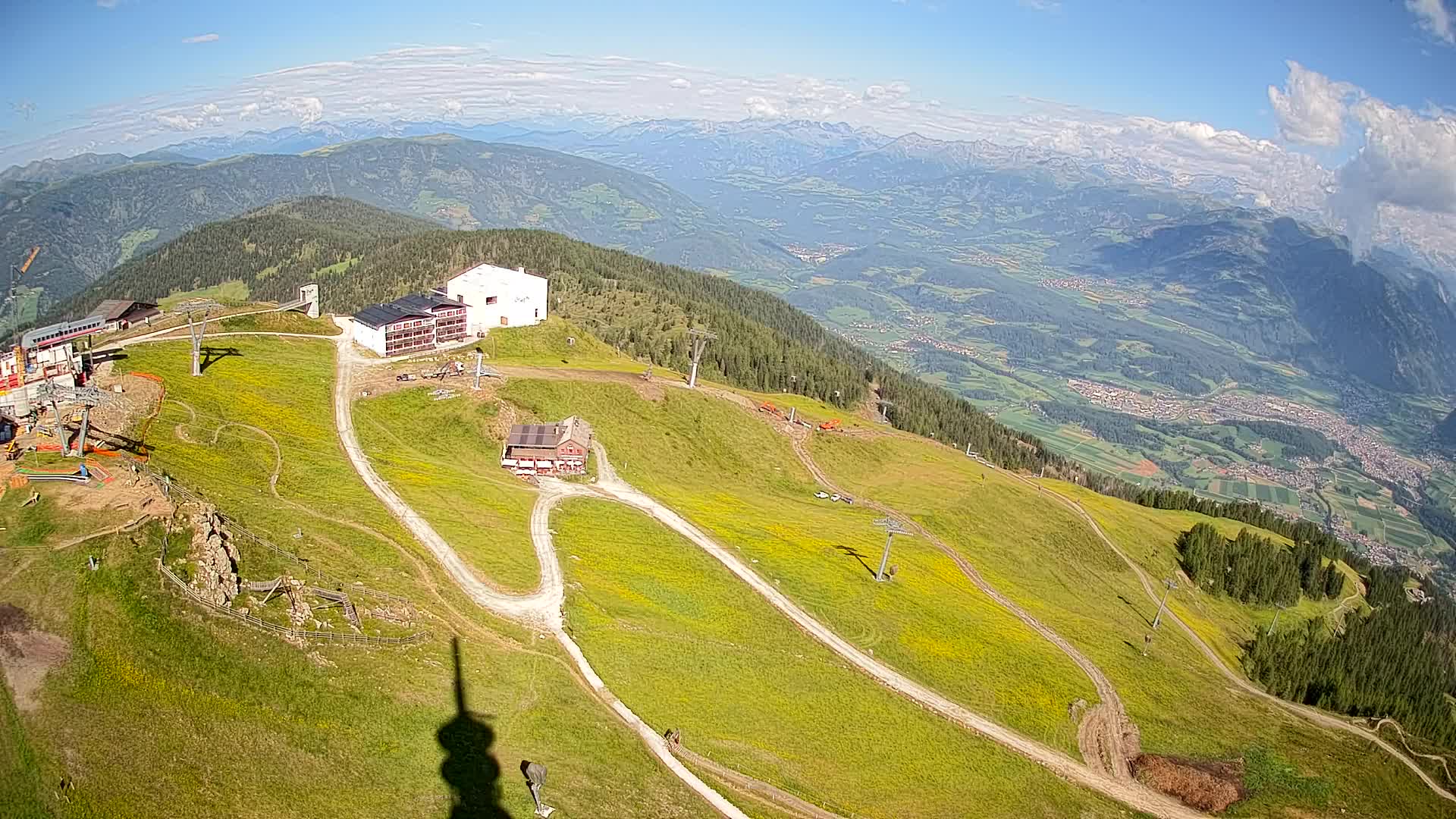 Smučišče Kronplatz – vrh | pogled na Bruneck