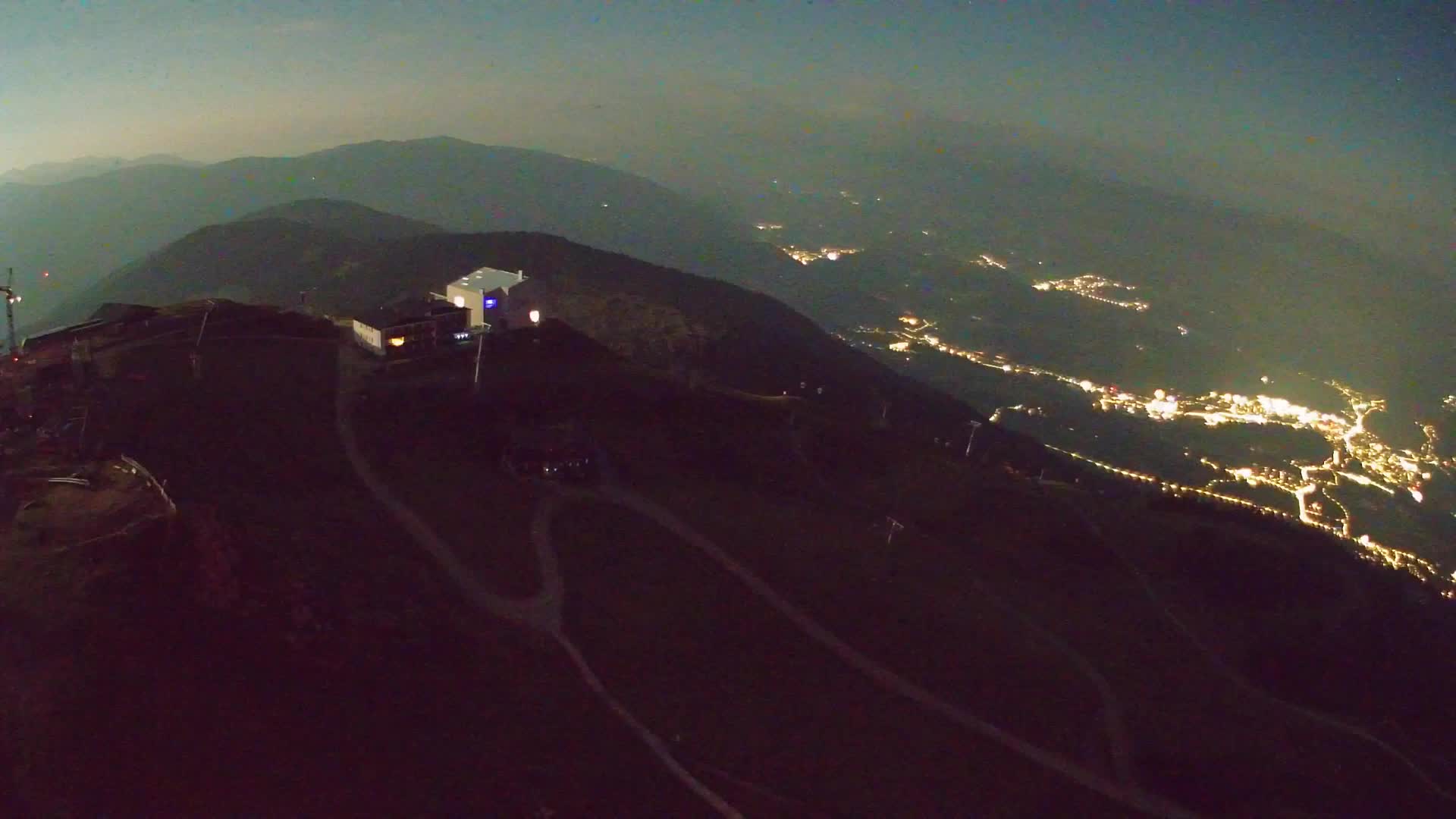 Kronplatz peak Ski resort | view to Bruneck