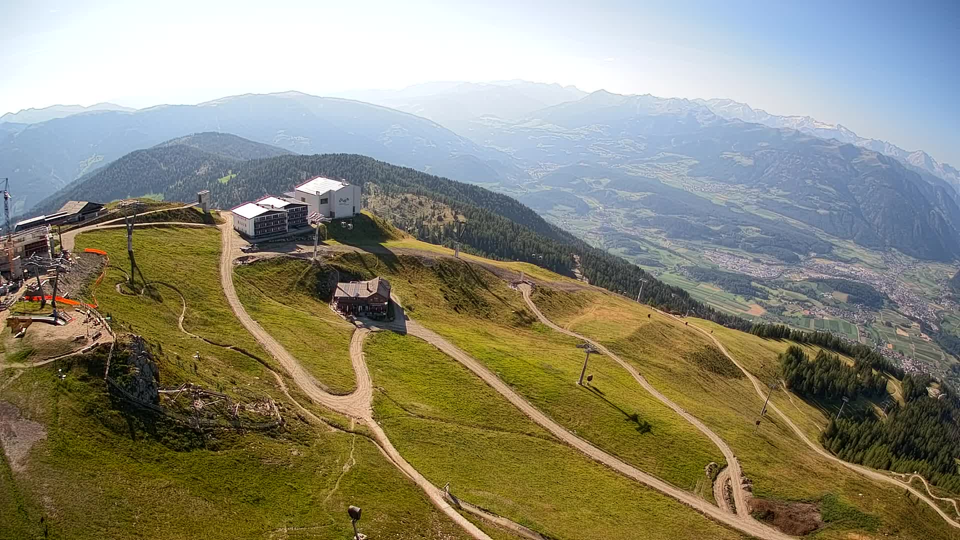 Smučišče Kronplatz – vrh | pogled na Bruneck
