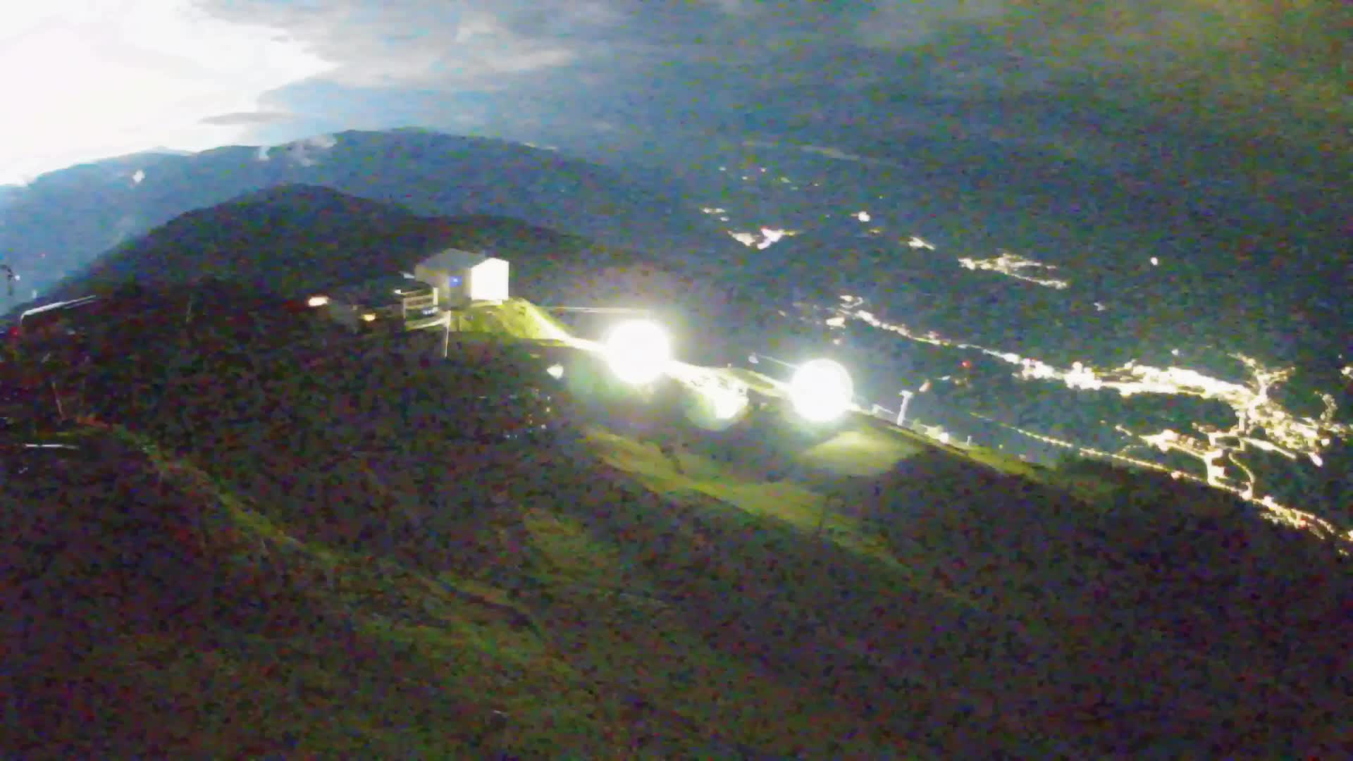 Kronplatz peak Ski resort | view to Bruneck