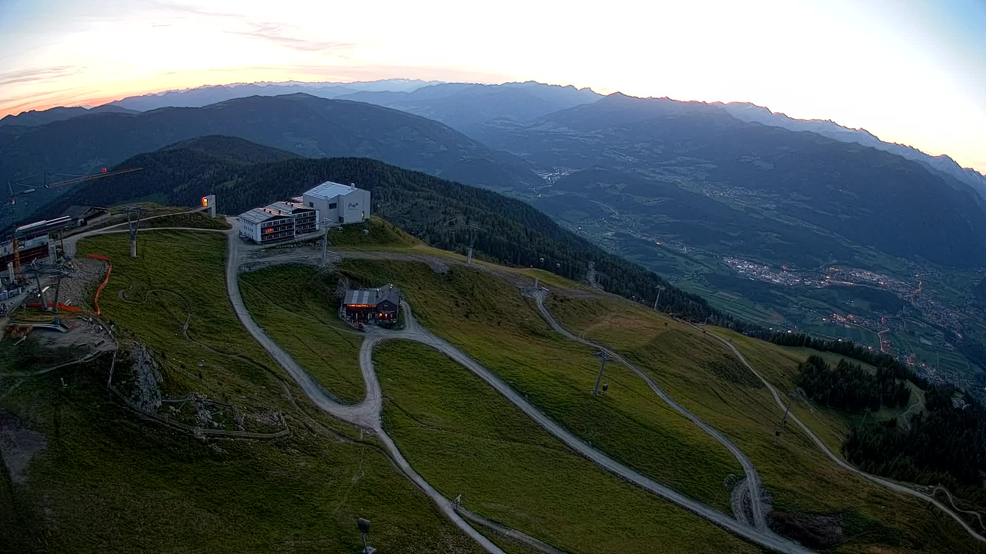 Smučišče Kronplatz – vrh | pogled na Bruneck