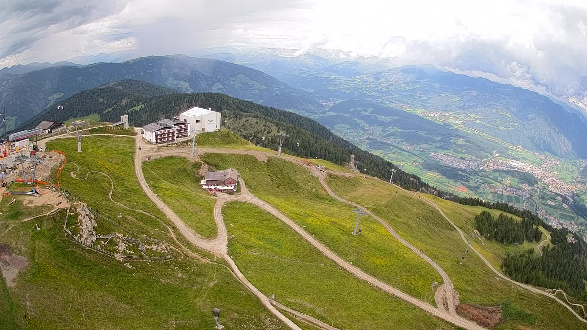 Skijalište Kronplatz – vrh | pogled na Bruneck