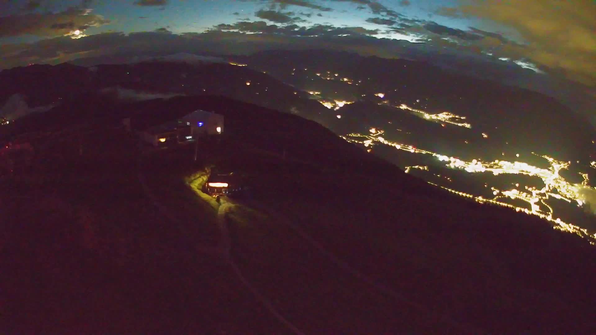 Kronplatz peak Ski resort | view to Bruneck