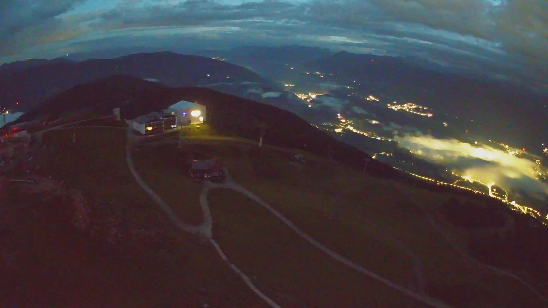 Kronplatz peak Ski resort | view to Bruneck