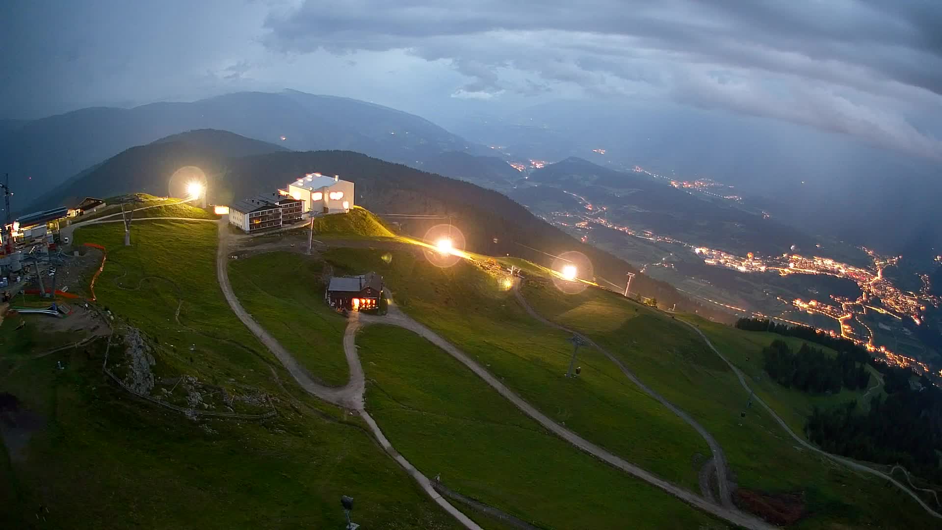 Smučišče Kronplatz – vrh | pogled na Bruneck